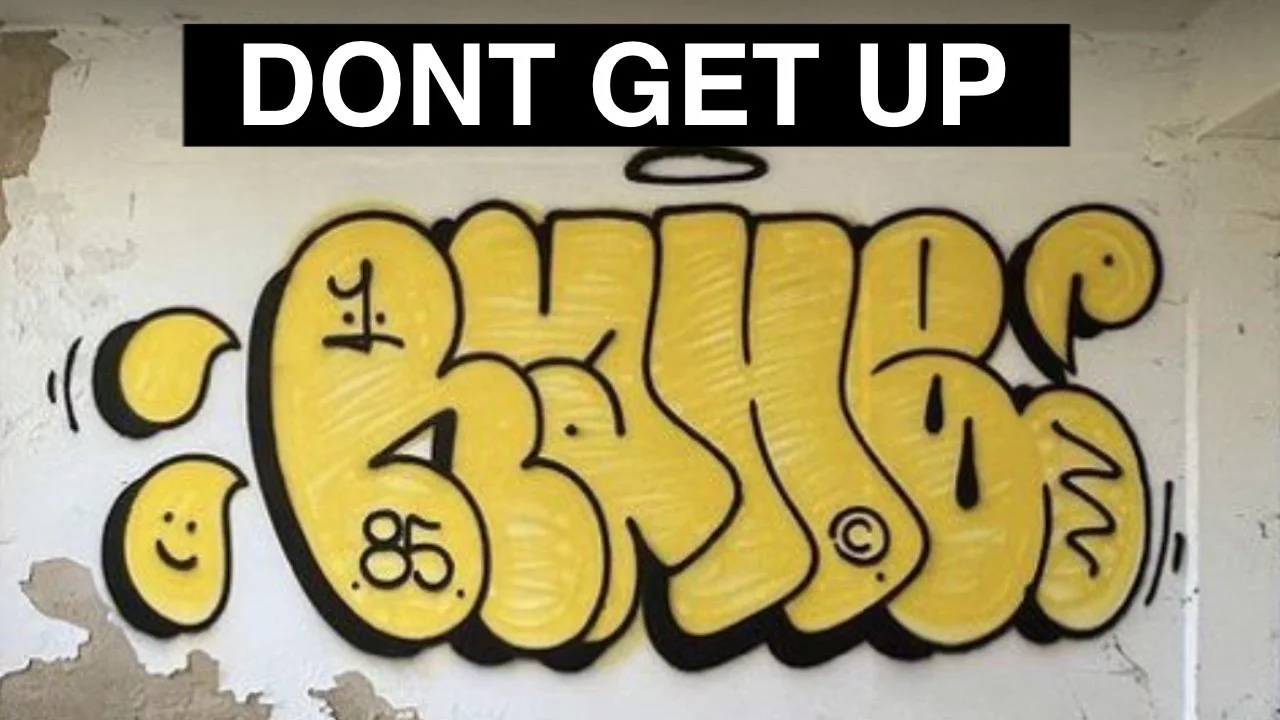 This Is Not Getting Up!