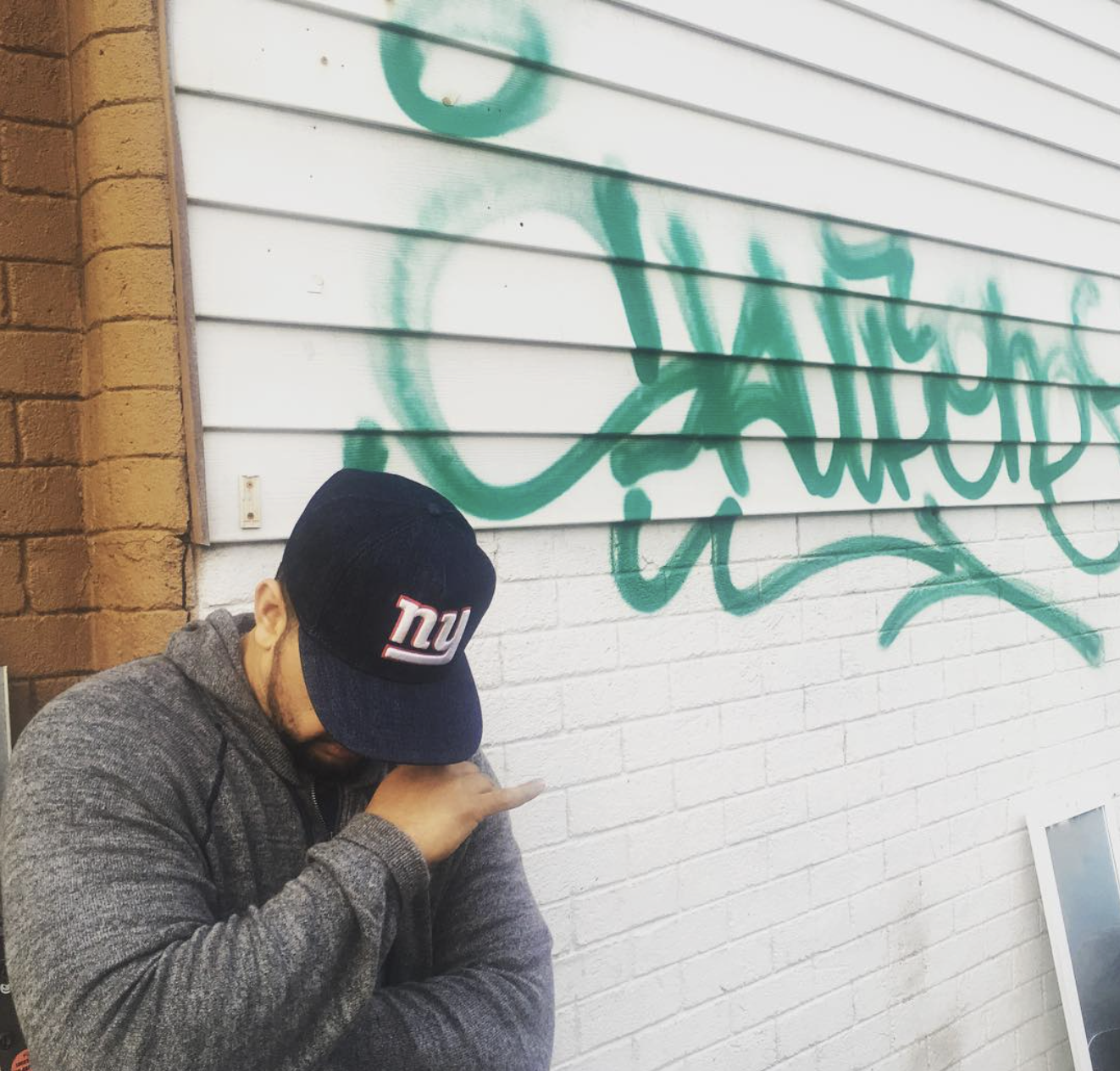 a graffiti tag done by skuf graffiti artist