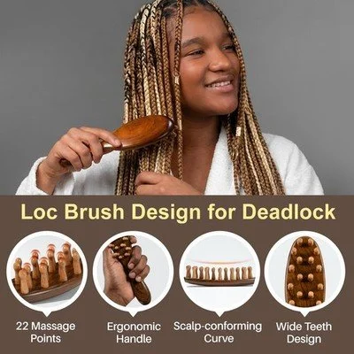 Melanin Magic Loc Brush