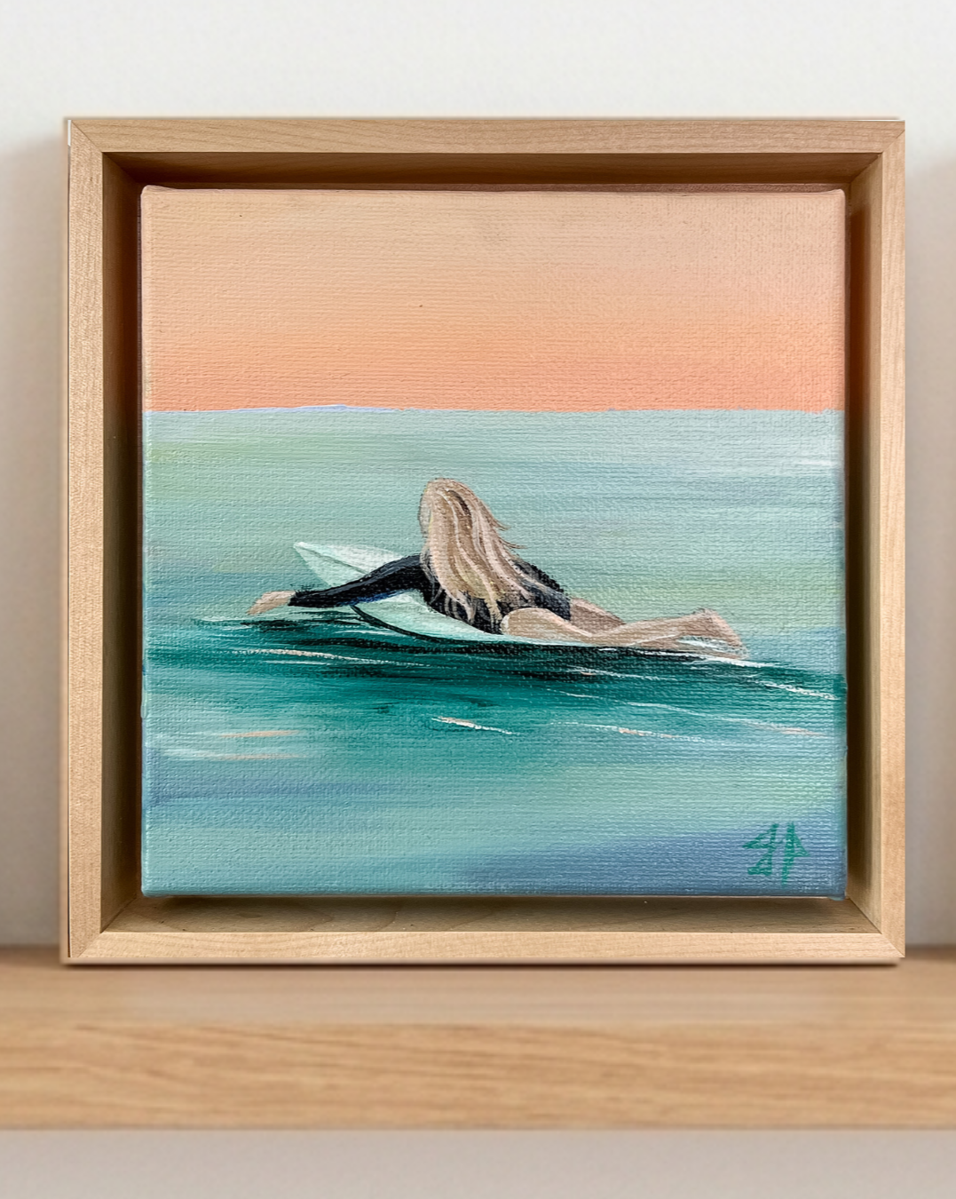 Surfer Girl Painting Justine Palkowski 2.png