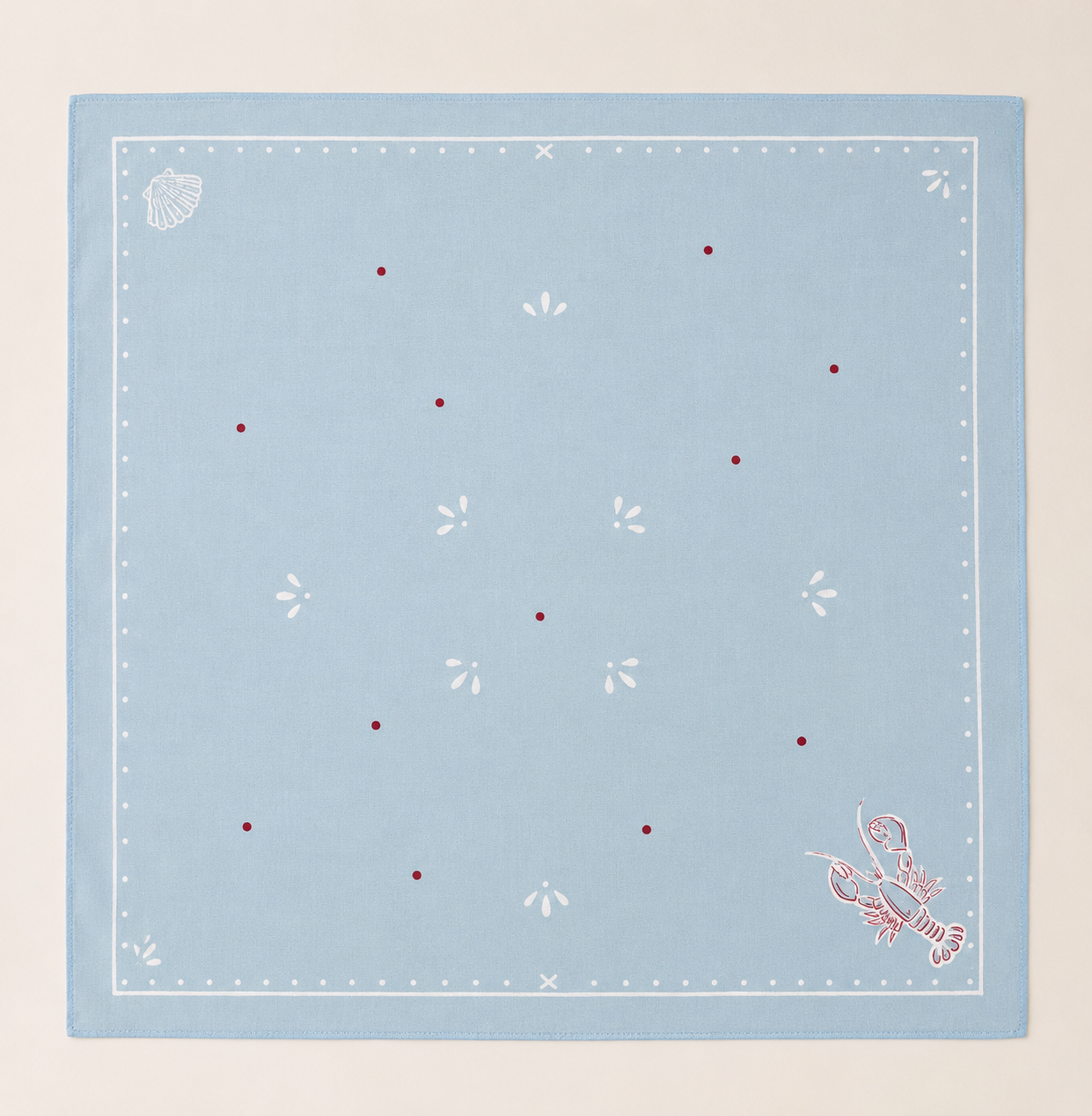 lobster bandana neck scarf cape cod hand painted.png