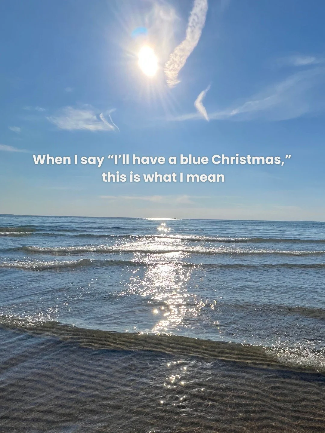 There's nothing quite like a coastal Christmas 🎄

P.S. Can you tell which of these photos were taken at a lake vs ocean? 👀