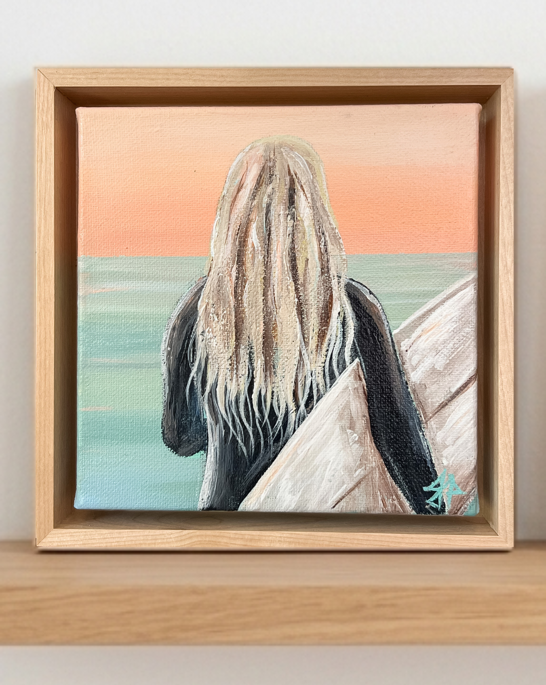 Surfer Girl Painting Justine Palkowski 1.png