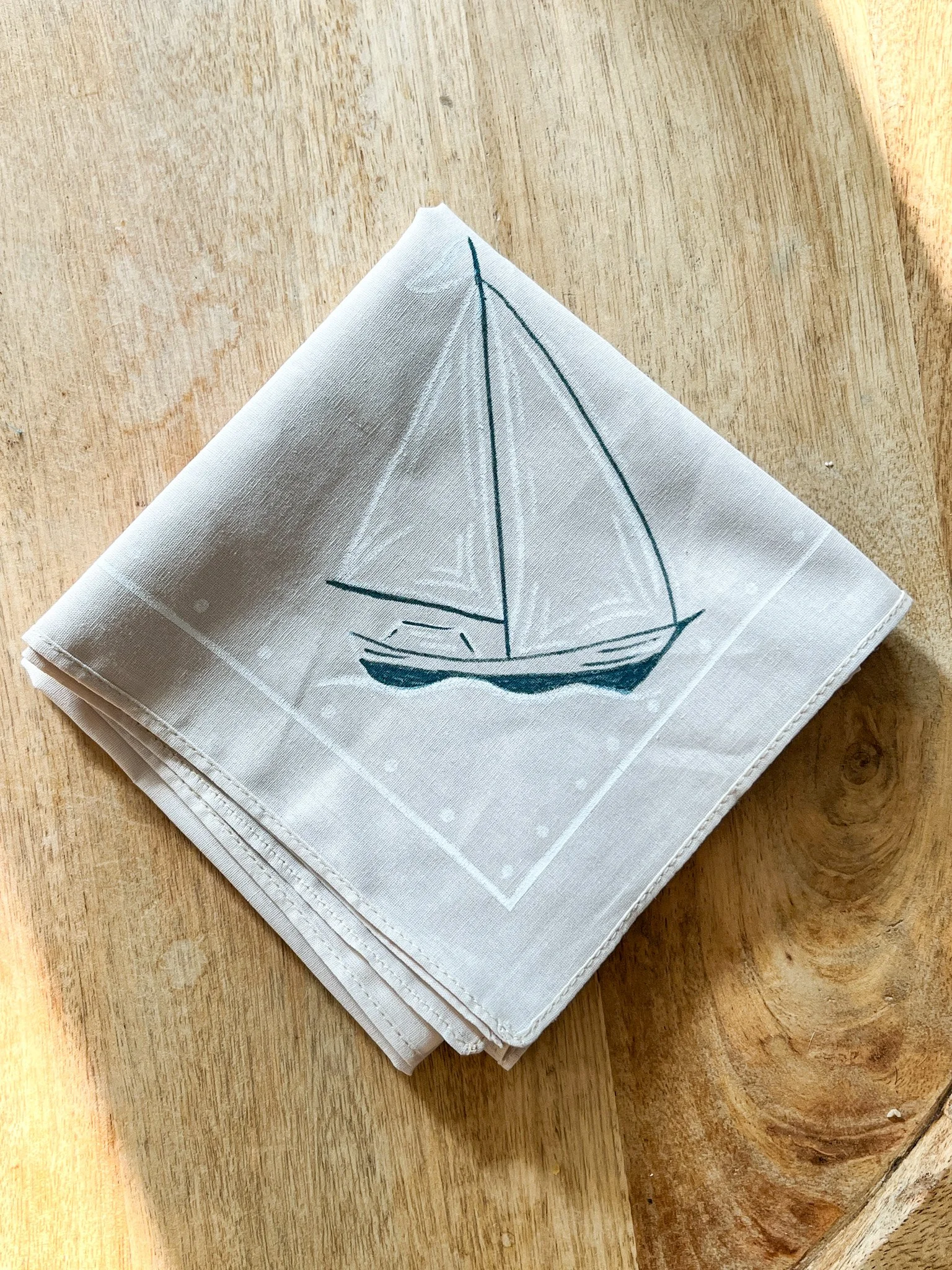 sailboat bandana hand painted.JPG (Copy)