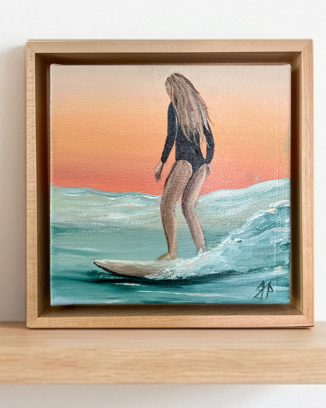 Surfer Girl Painting Justine Palkowski 4.png
