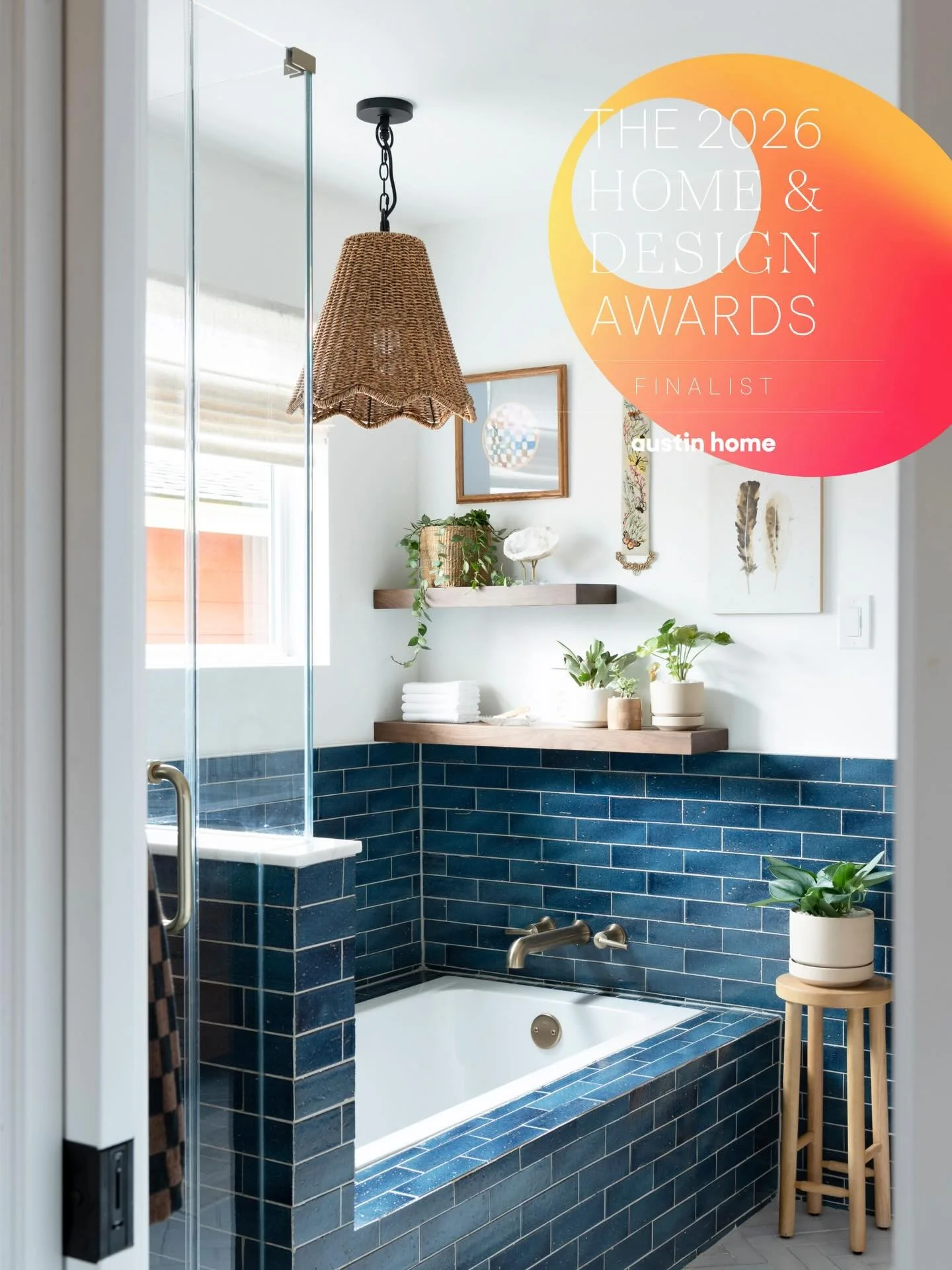 Two weeks away from the @austin_home design awards. I&rsquo;m honored to be included in the running for the Rising Star award💫

Today I&rsquo;m sharing my #jgcastlewood project. This blue beauty was a nominee for Best Use of Color last year. 

My fa