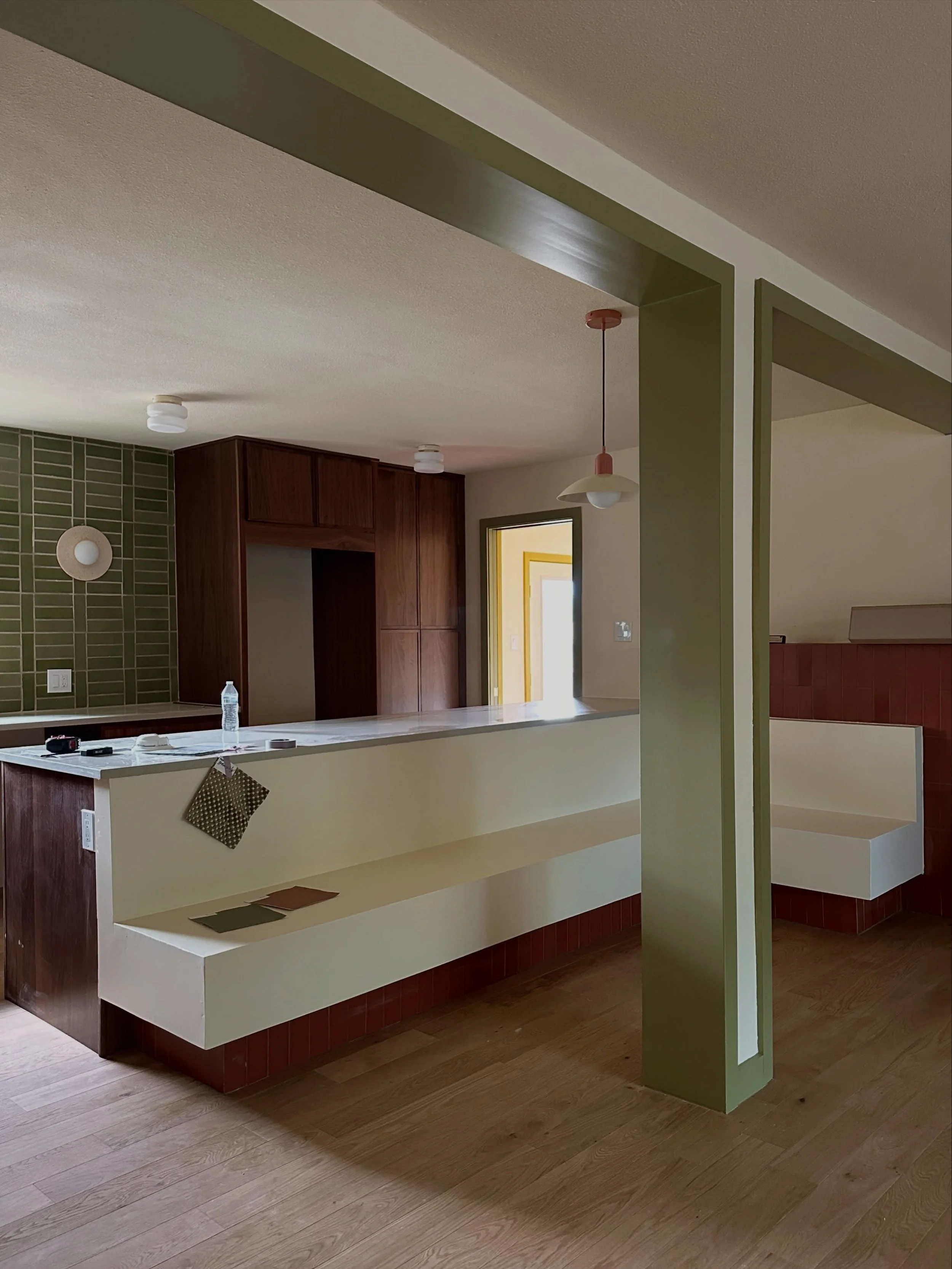 A lil dusty over here but we&rsquo;re SO close to the finish line. We just walked through final hardware placements. 

Now it&rsquo;s Punch time! The final two weeks can feel like a lifetime since it looks ready for move in. However, there&rsquo;s st