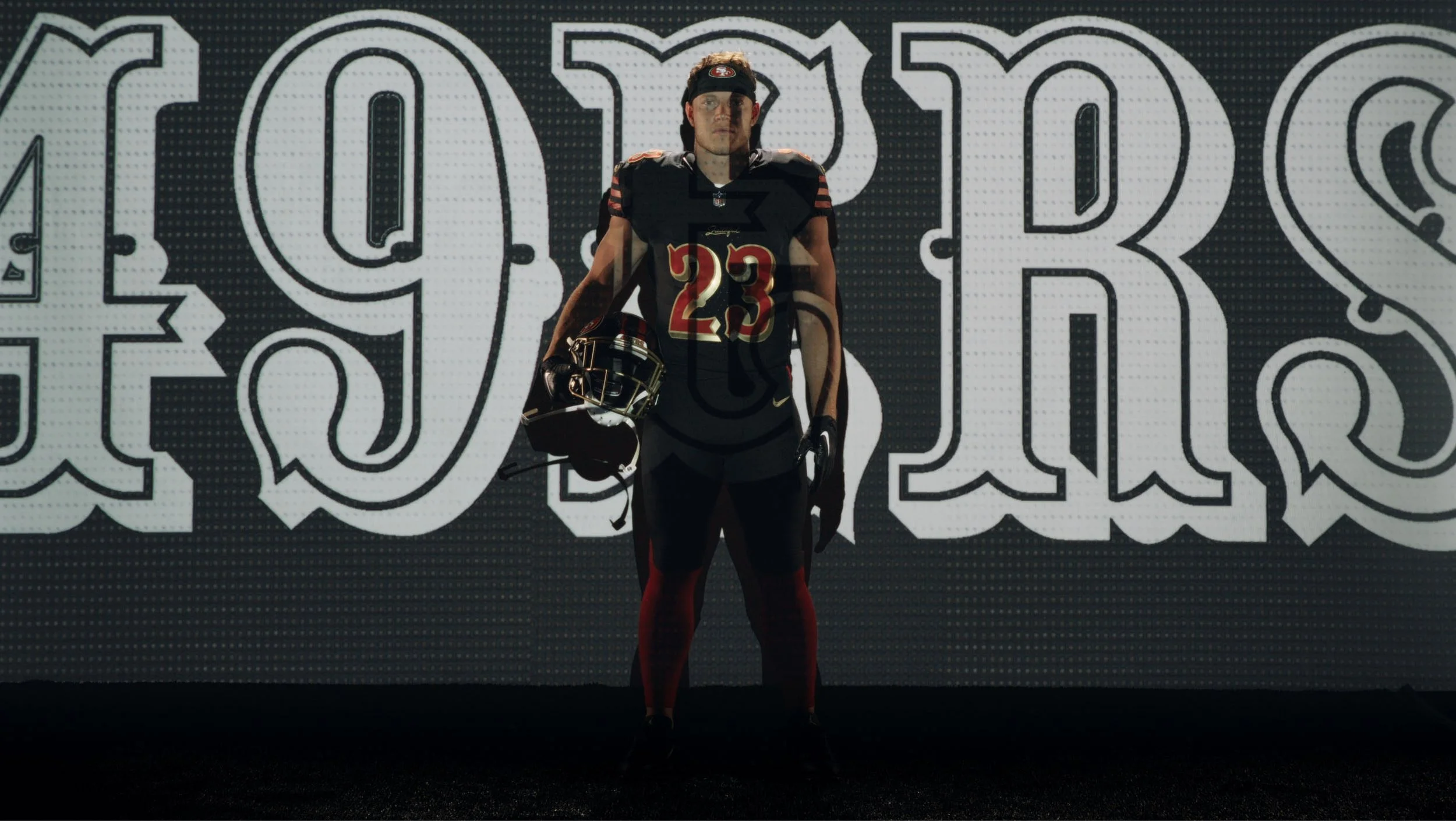 christian mccaffrey san fransisco 49ers nike rivals
