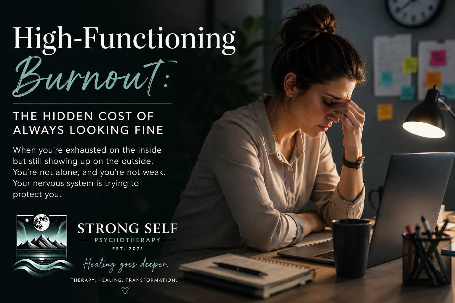 High-Functioning Burnout: The Hidden Cost of Always Looking Fine