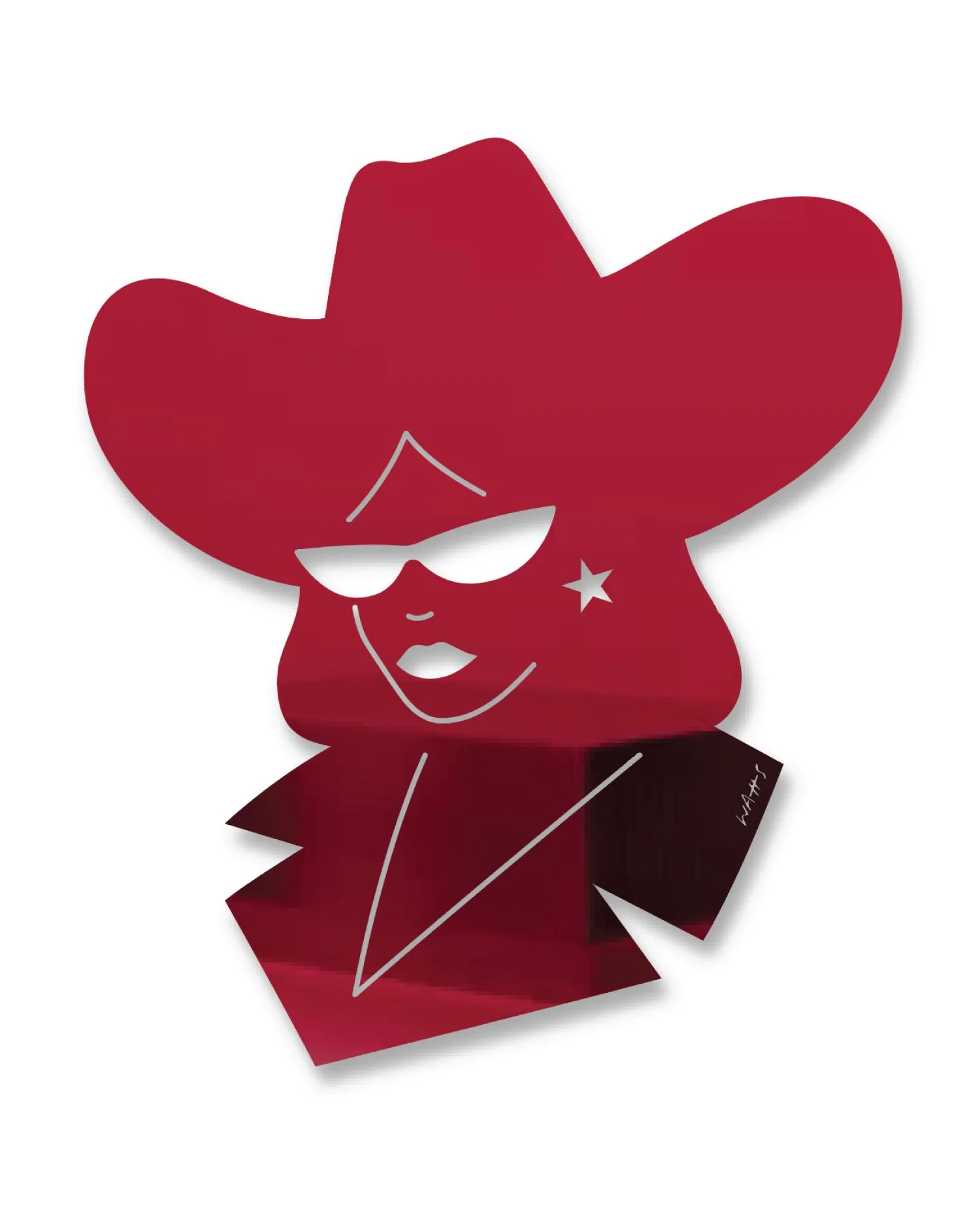 'RODEO REFLECTION' (RED).jpg