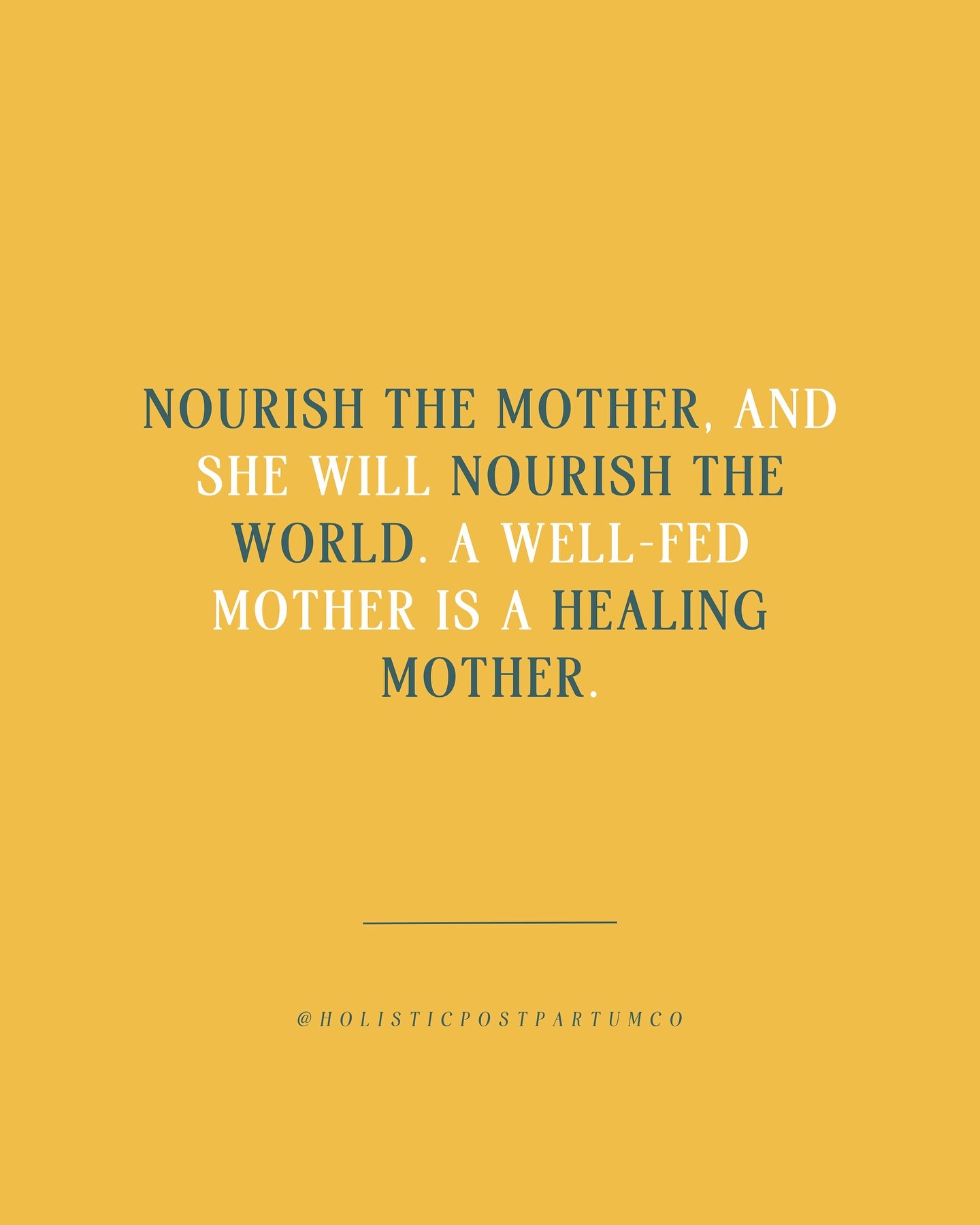 Nourish Nourish Nourish 

#postpartum