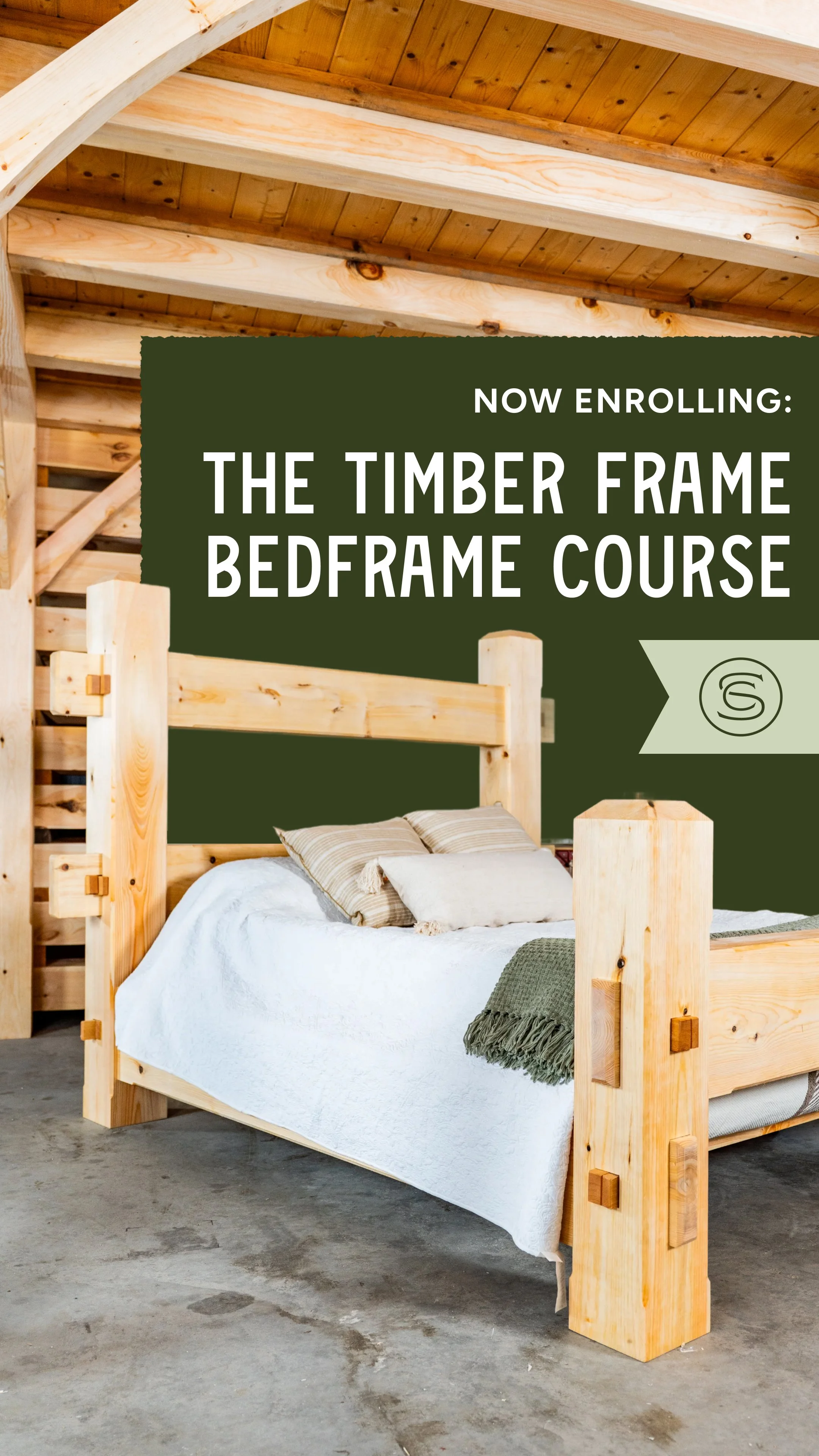 Course Sale Asset for Maine Timber Frame Education Business