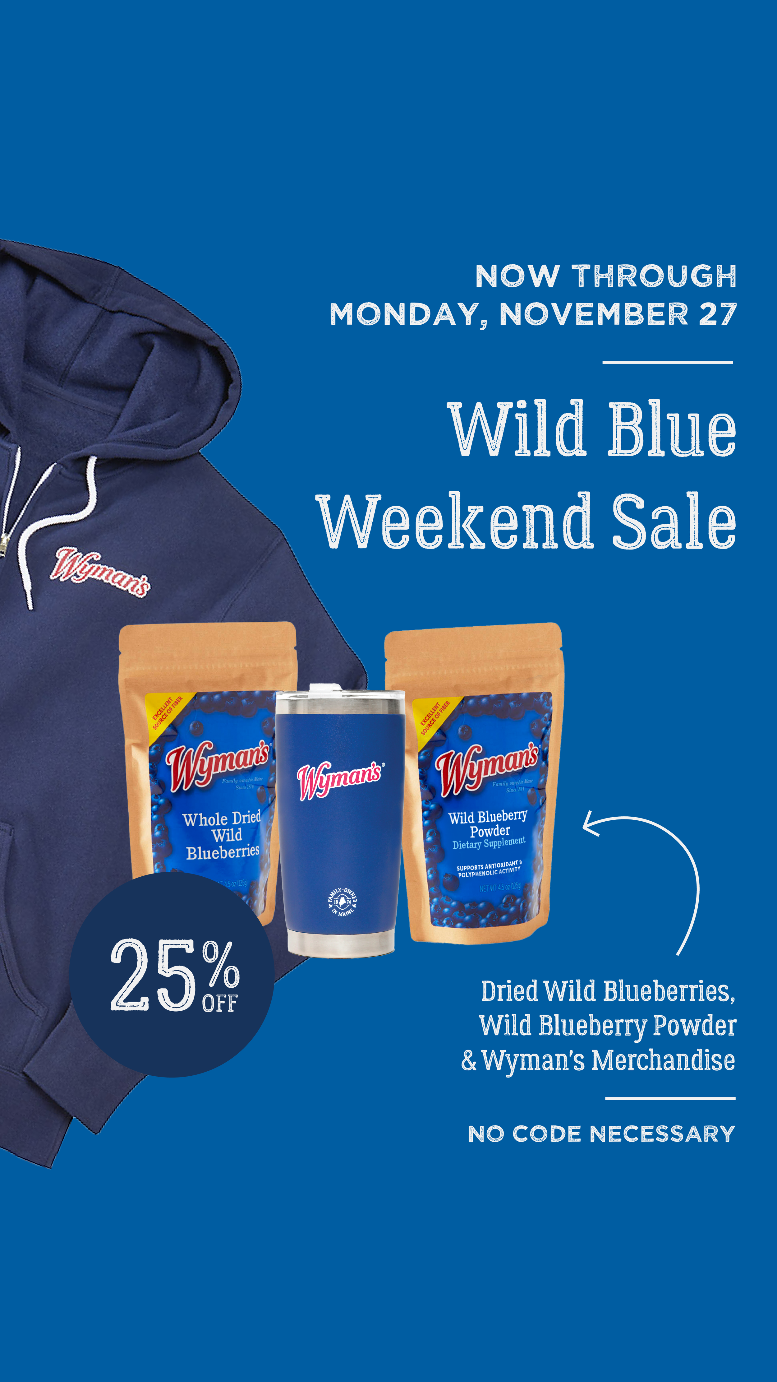 Social Media Sale Asset | Blueberry Focused Food Company