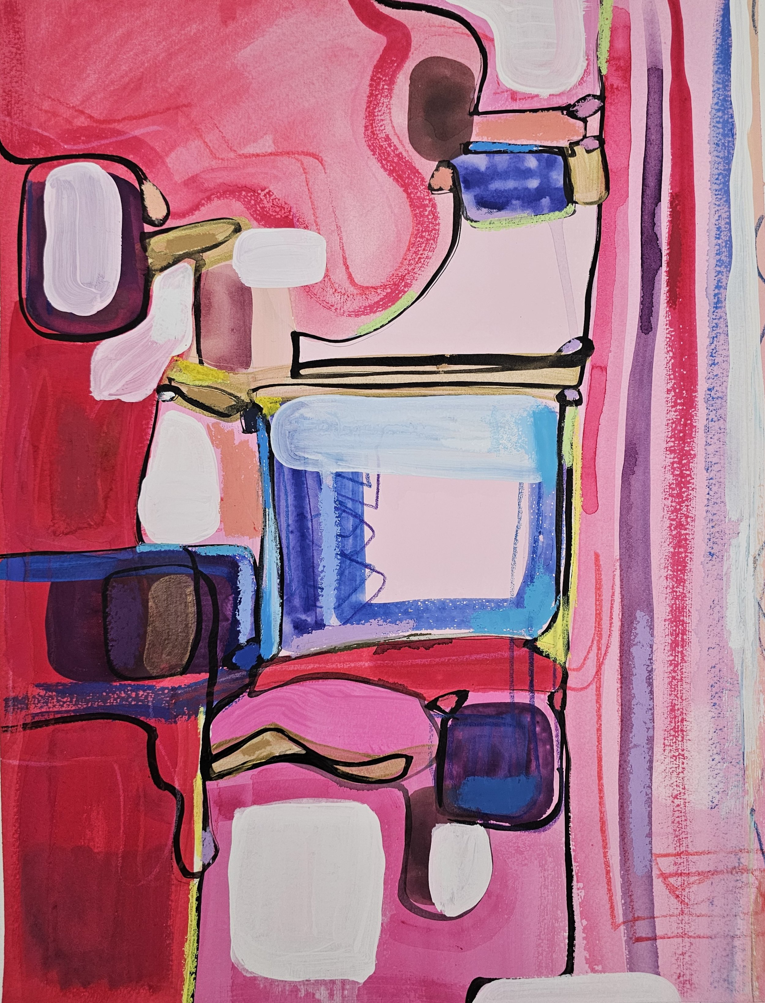 Shadow of the inside 12x16