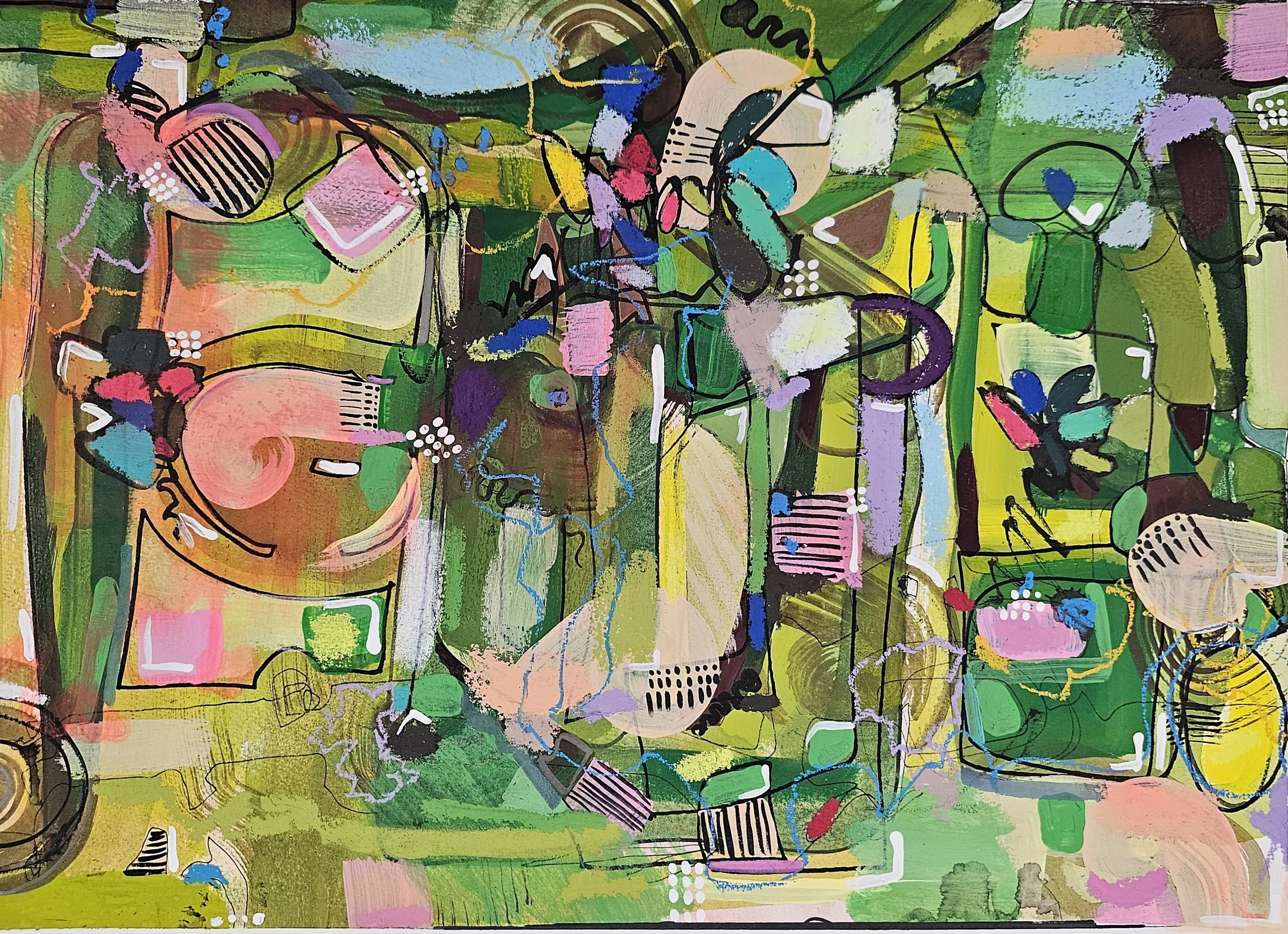 Falling handstands 12x16