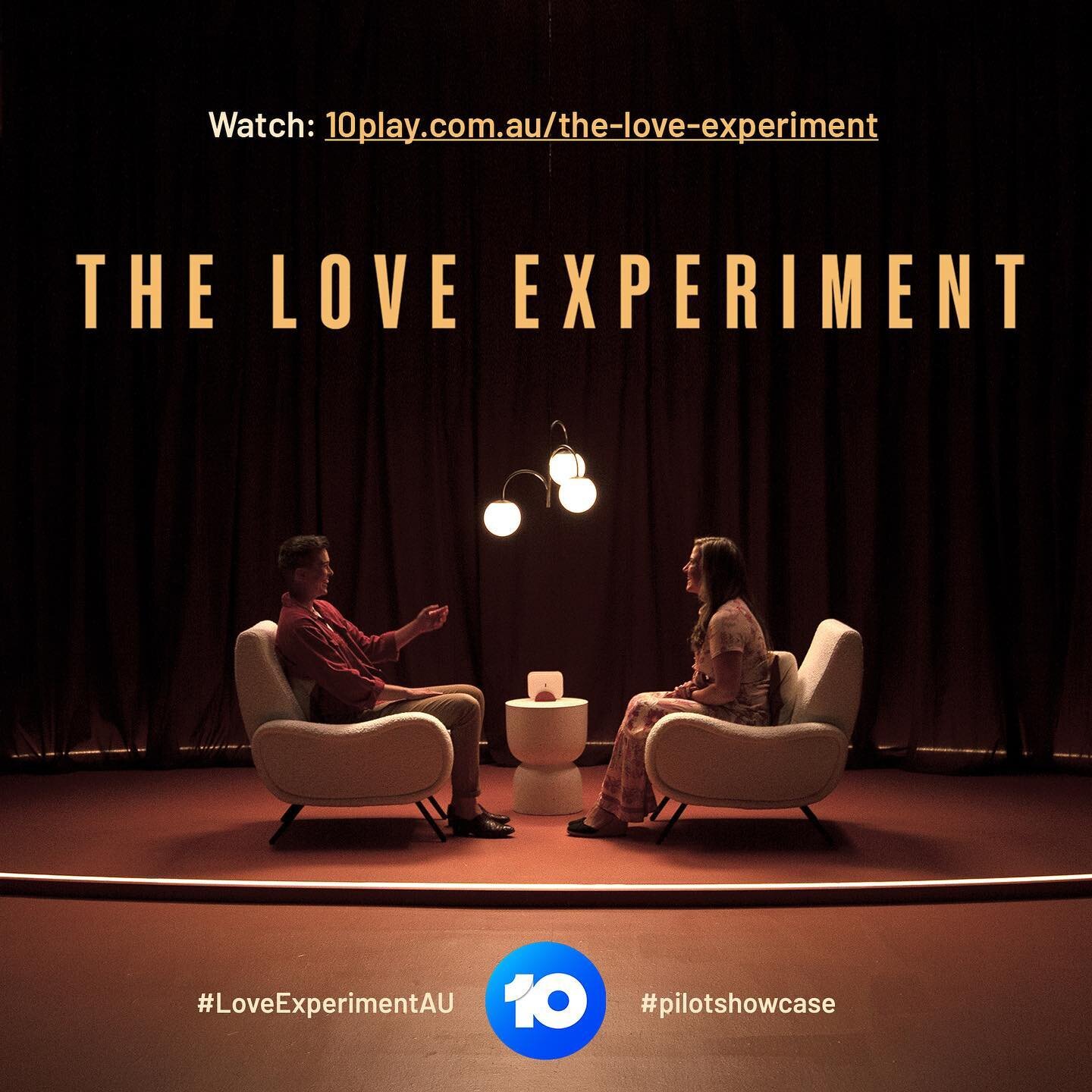 💓Have you watched The Love Experiment yet? It&rsquo;s up on @10playau now (link in bio). It&rsquo;s a guaranteed winter heart warmer. Enjoy 💕💖💜 #loveexperimentau #pilotshowcase #pilotshowcaseau #loveislove