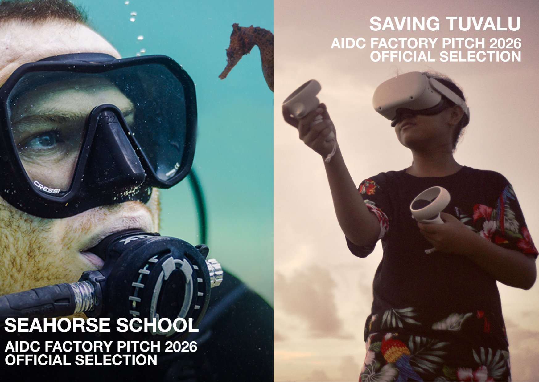 Saving Tuvalu &amp; Seahorse School to Pitch at AIDC 2026
