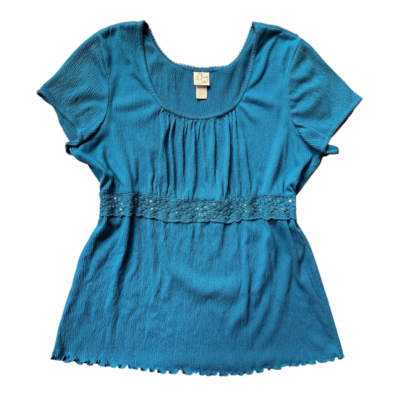 fashionbugtealbabydolltop1.JPG