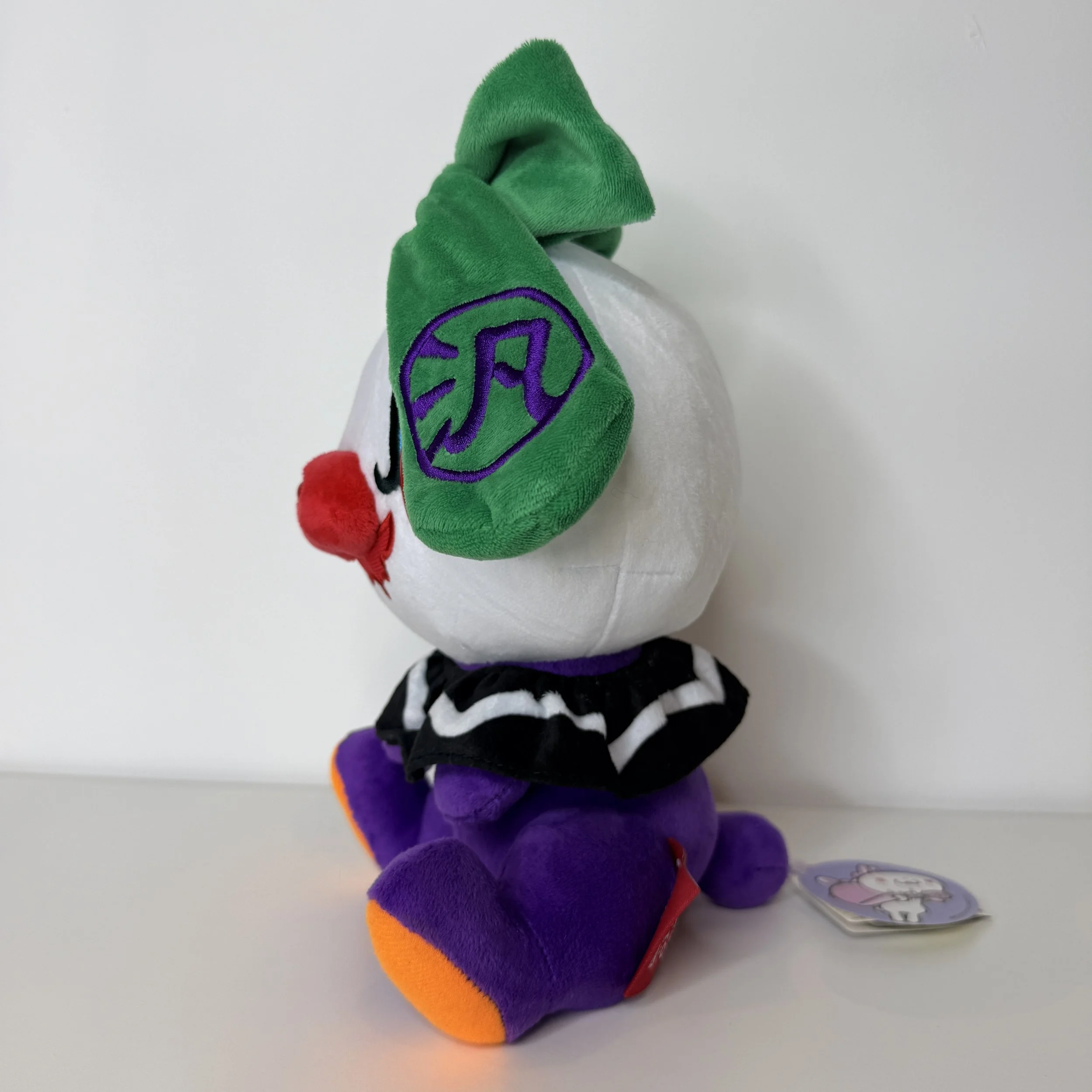 gloomybeargreenbowclownplush3.jpg