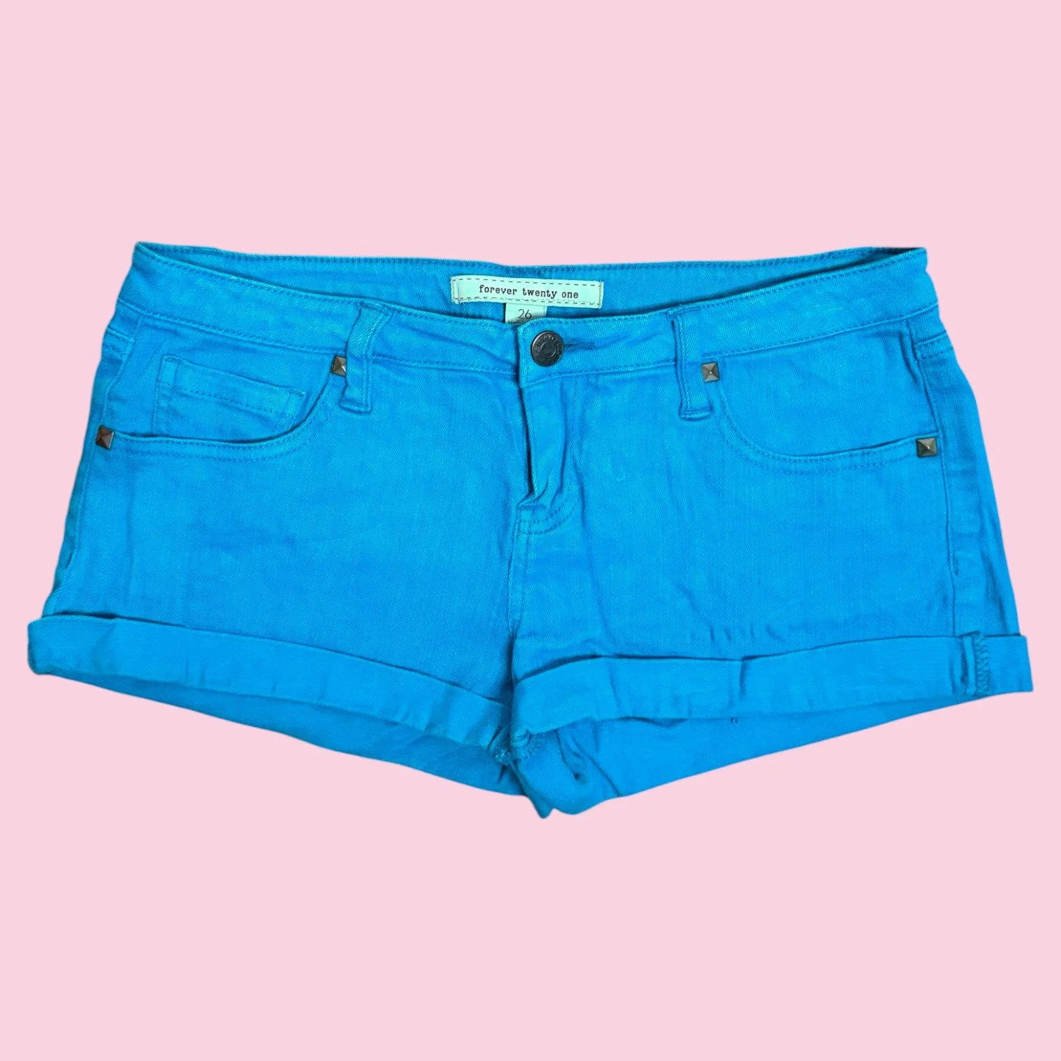 f21bluestuddedshorts1.JPG