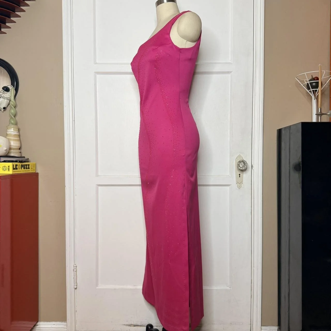 rampagepinkoneshoulderdress3.JPG