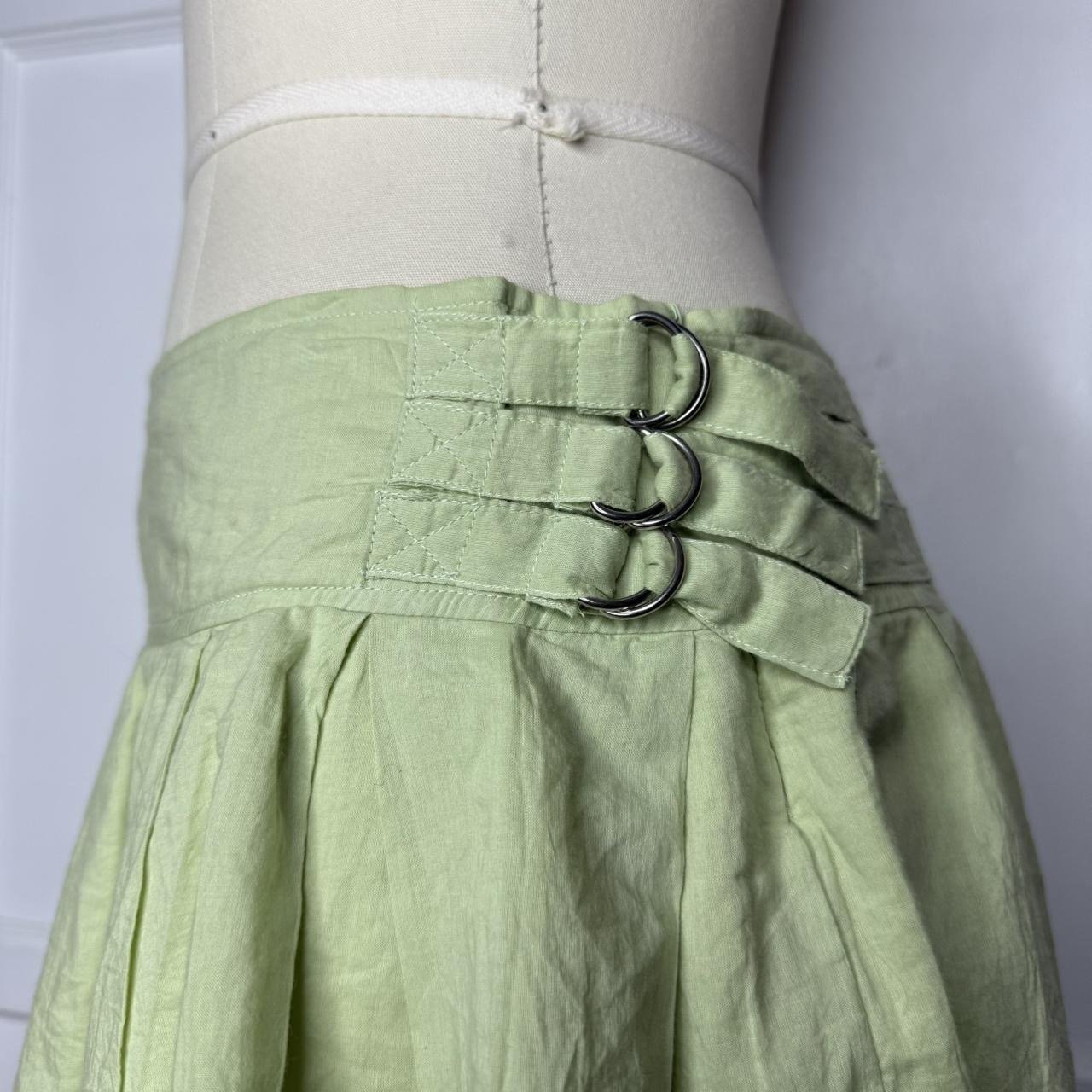 pinkskygreenpleatedskirt2.JPG