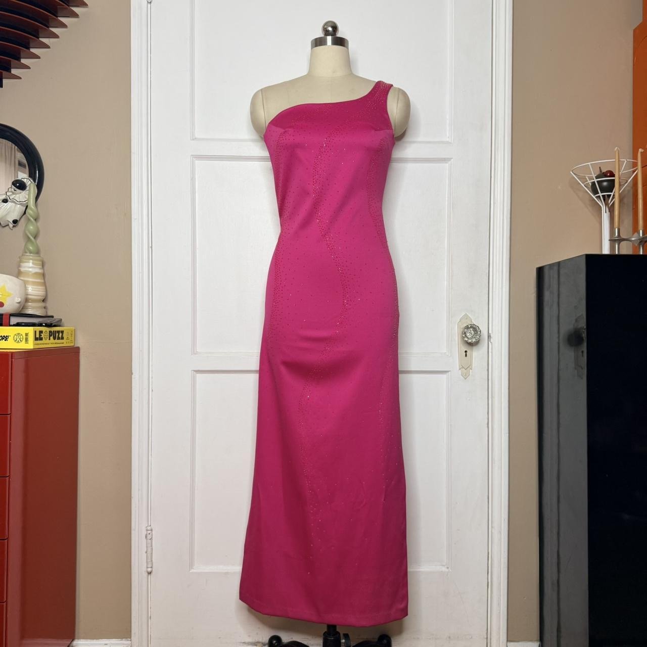 rampagepinkoneshoulderdress1.JPG
