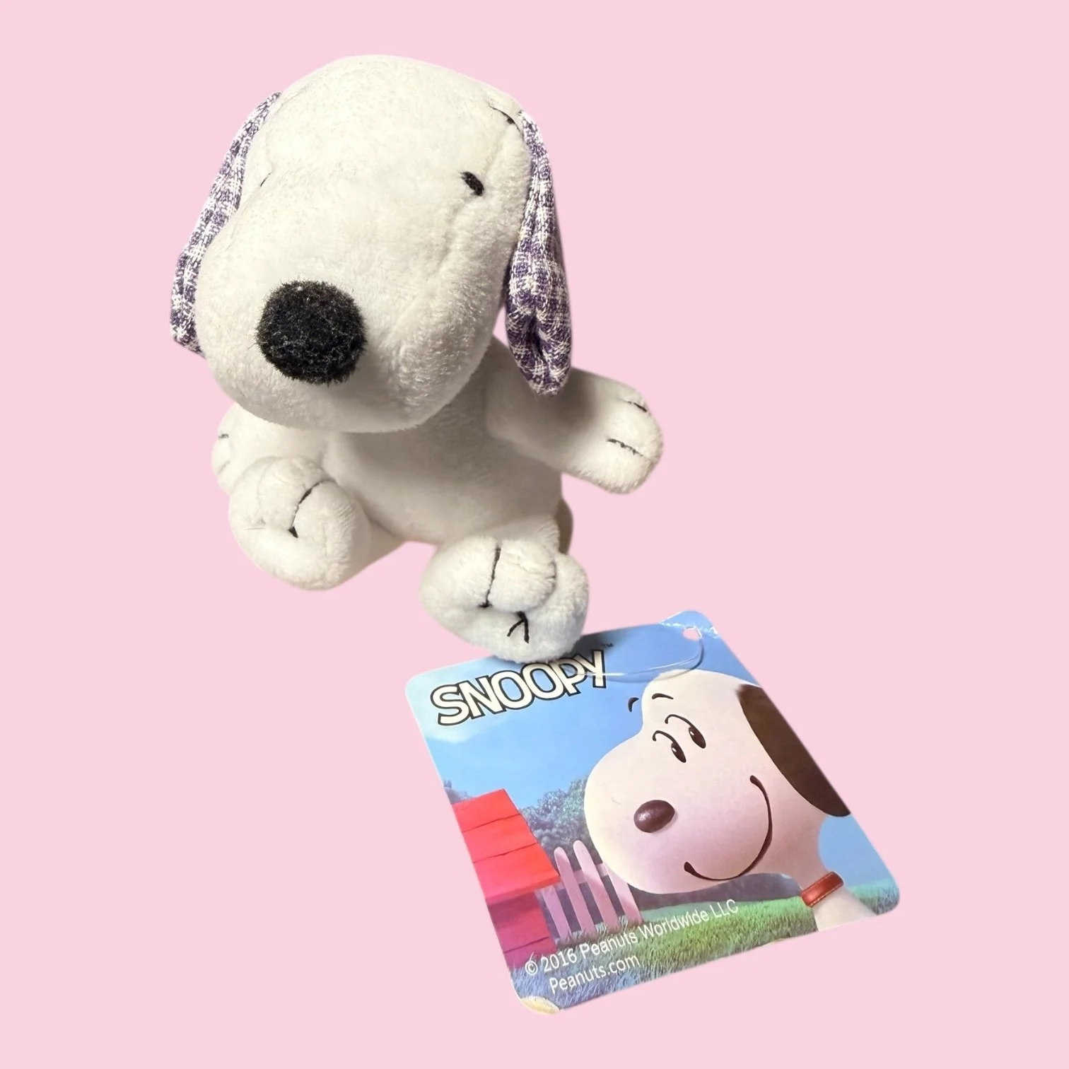snoopyginghamplushkeychain1.JPEG