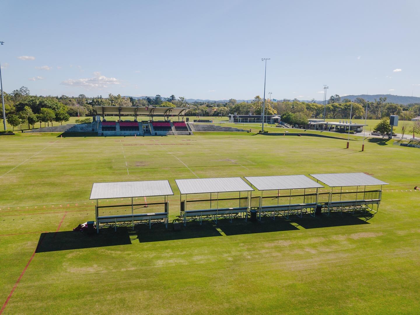 Our 5-tier x 6m steel grandstands are mobile and can be placed  around your facility, and moved with ease to suit your event requirements. 

Steel Post &amp; Rail&rsquo;s heavy duty oval picket fencing shown here at Tennyson, is in perfect condition 