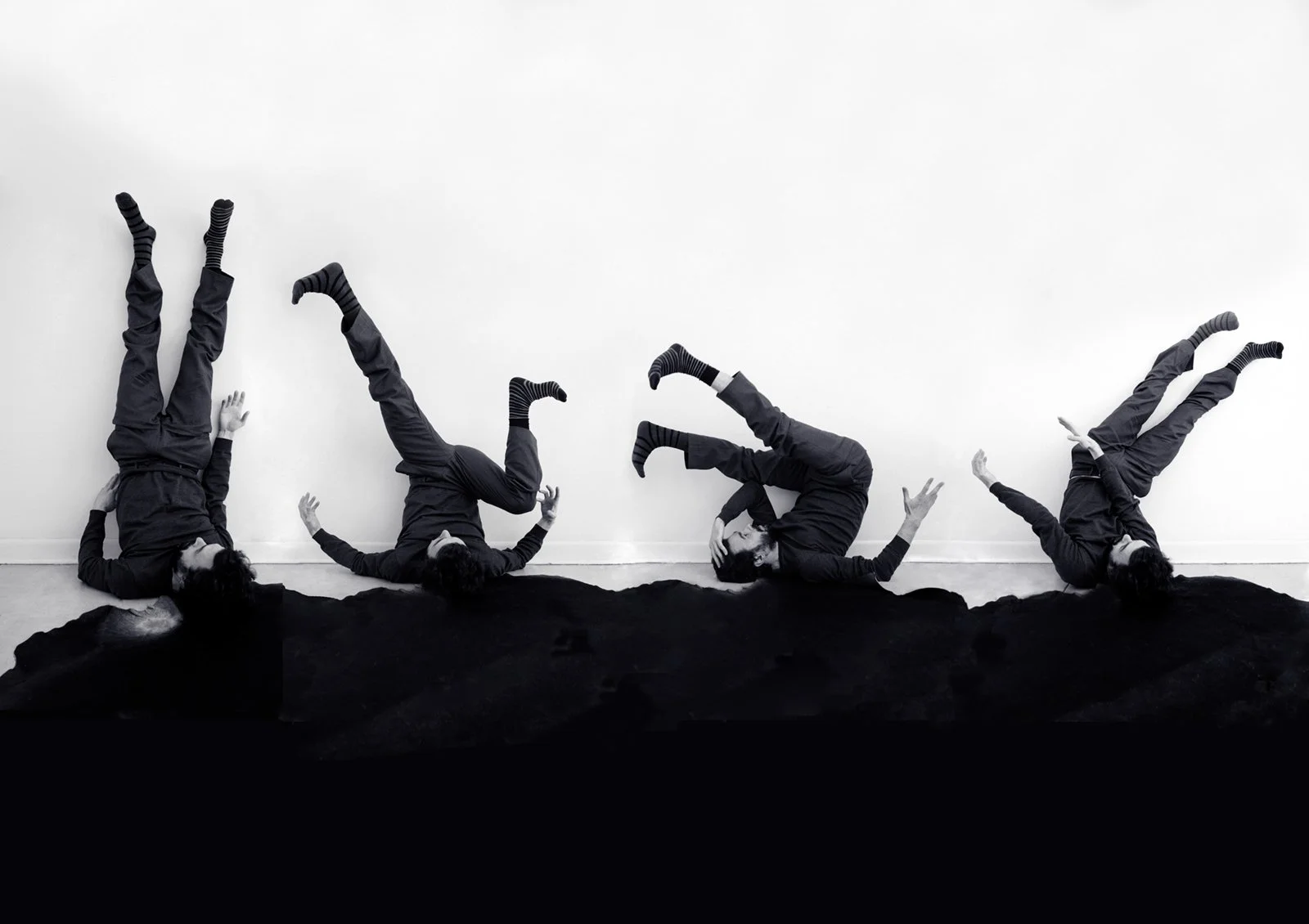 © Florence-Montmare-New-York-editorial-fashion-photographer-Dimitri-Hatton-black-and-white-Dimitri-Hatton-Dancer-Clown-falling-man.jpg