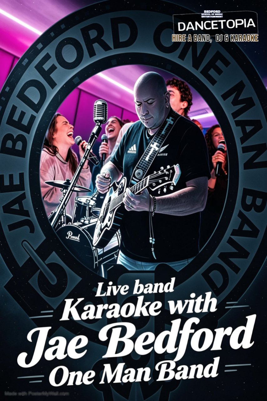 Live Band Karaoke with Jae Bedford One Man Band 