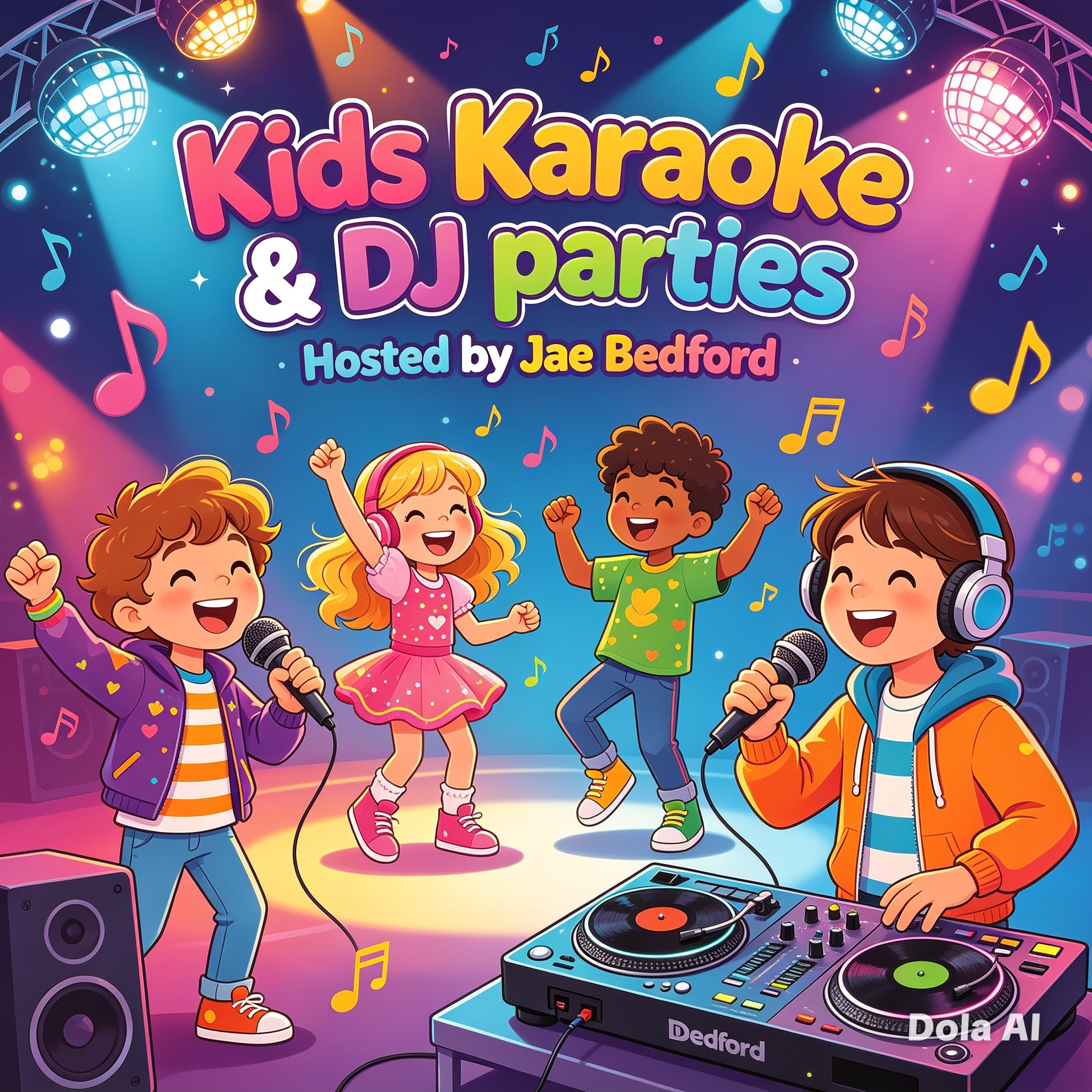 Dancetopia Kids DJ &amp; Karaoke (Otago/Canterbury)