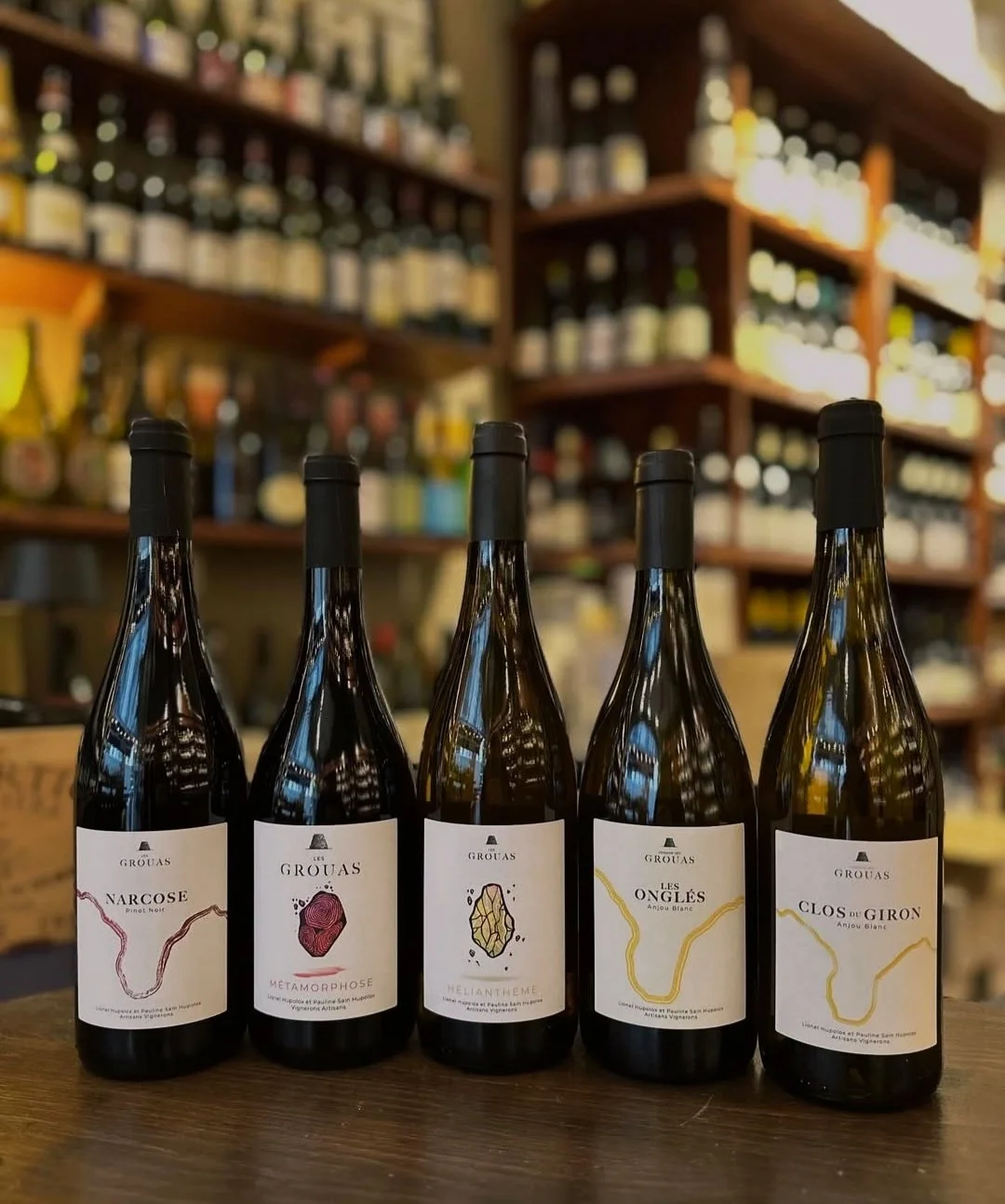 Sélection disponible chez le caviste Ame et Esprit du vin, à Paris