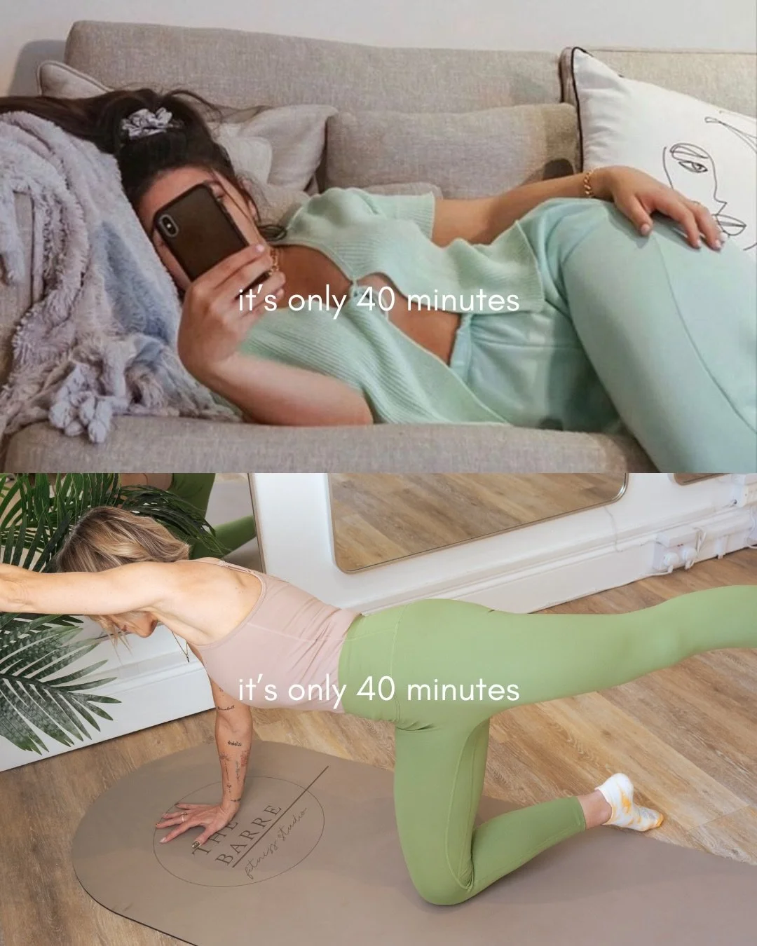 Spend your time wisely 🧘&zwj;♀️💪🏻

Did you know we also have on demand classes? Our best instructors take you through a series of total body workouts. There are a range of styles to chose from! 

#ondemandpilates #ondemandbarre #onlineclasses #bar