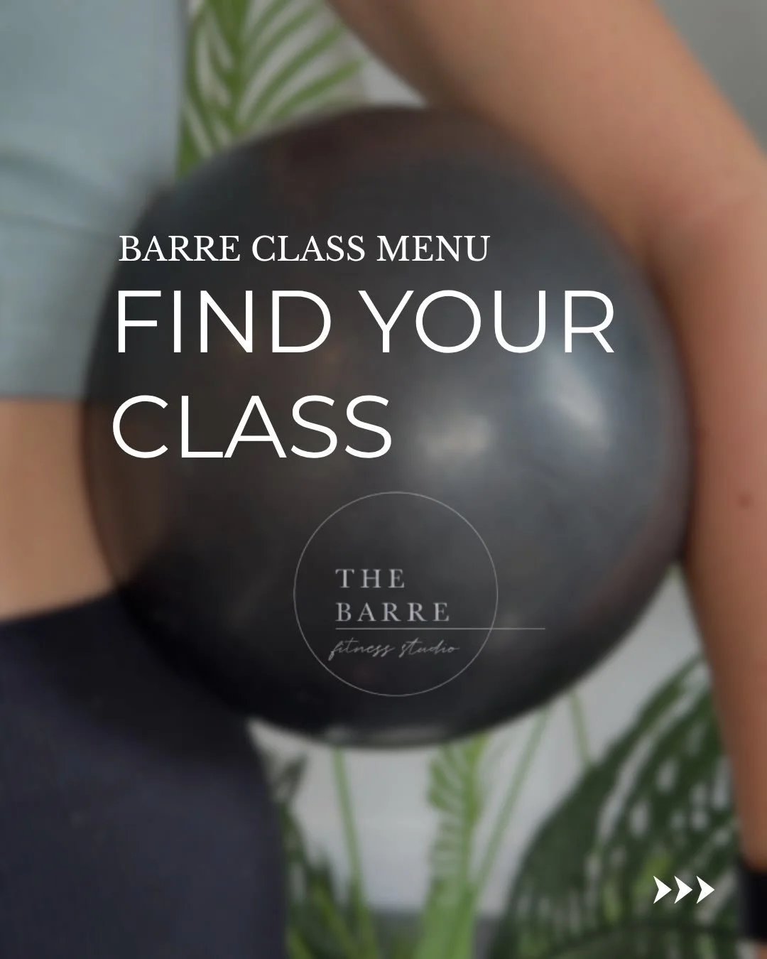 Meet the barre experts ✨

From Barre Classic to Define, Suspend, Fusion and Restore &mdash; our class menu has been designed to help you build strength, improve posture and move well.

Ready to try it? 
Start with our 2 weeks unlimited intro offer.

