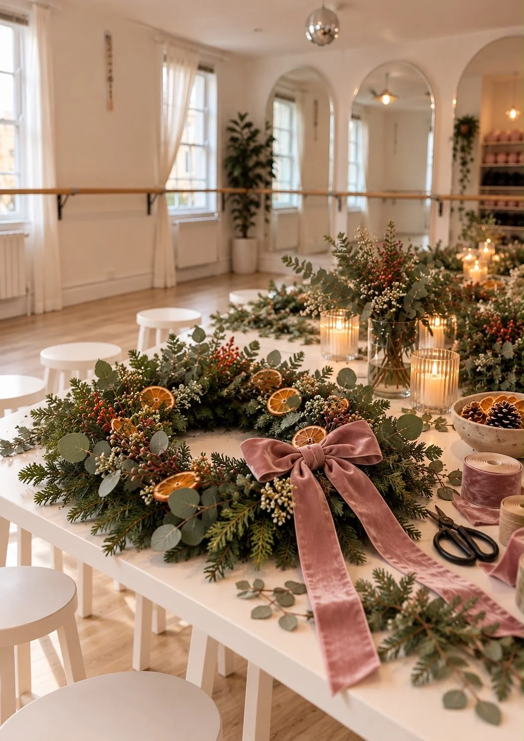 Christmas Wreath Making - Bath