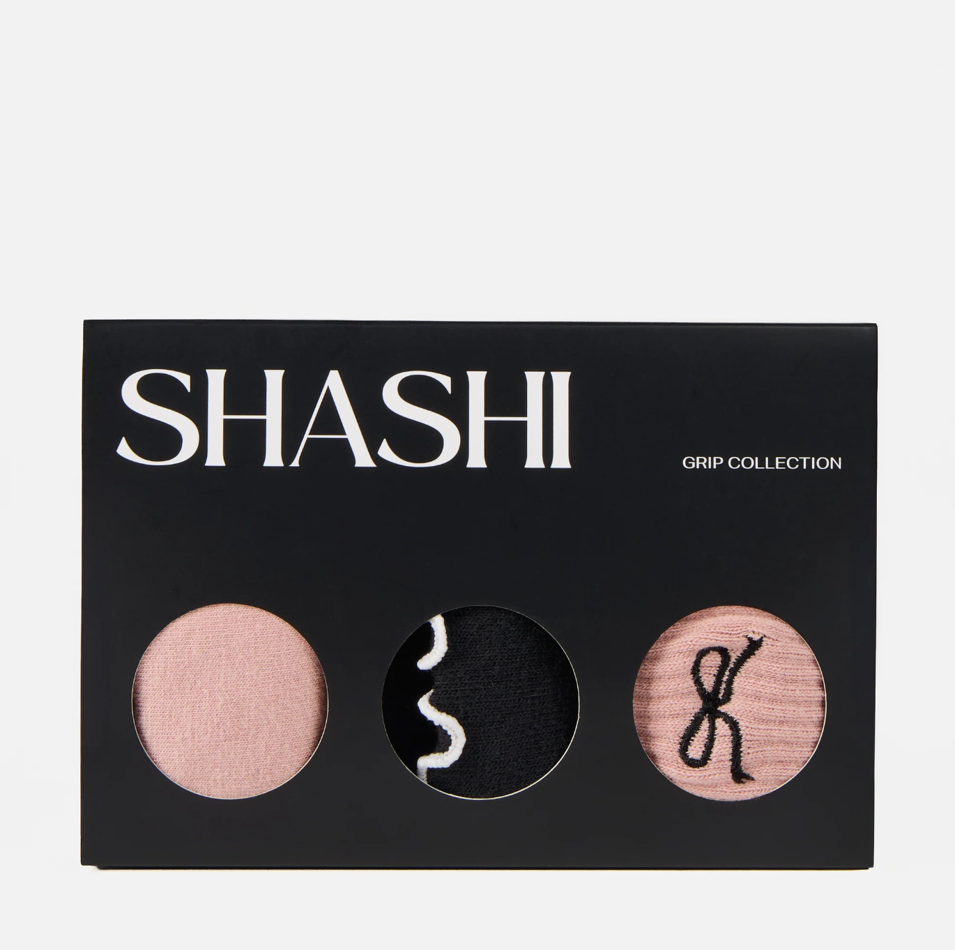 Sashi Socks Gift Box- The Pilates Set Pink