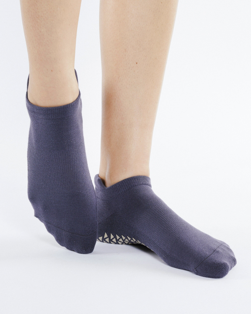Pointe Studio Union Full Foot Grip Sock- AMETHYST
