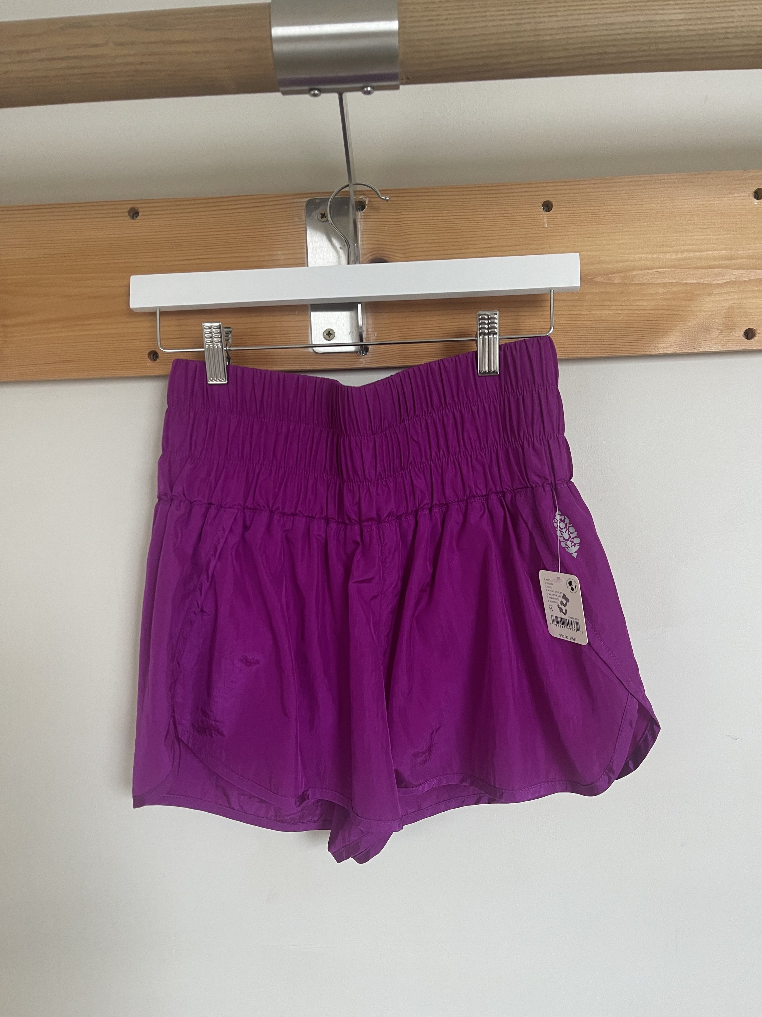Free People Movement The Way Home Shorts-  VIVID VIOLET