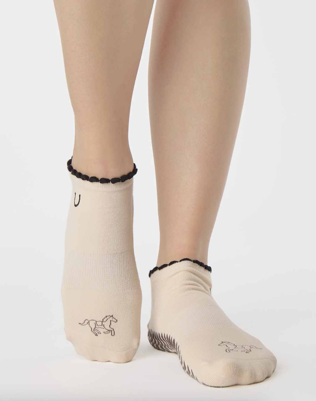 Pointe Studio Muse Full Foot Grip Sock- Giddy up