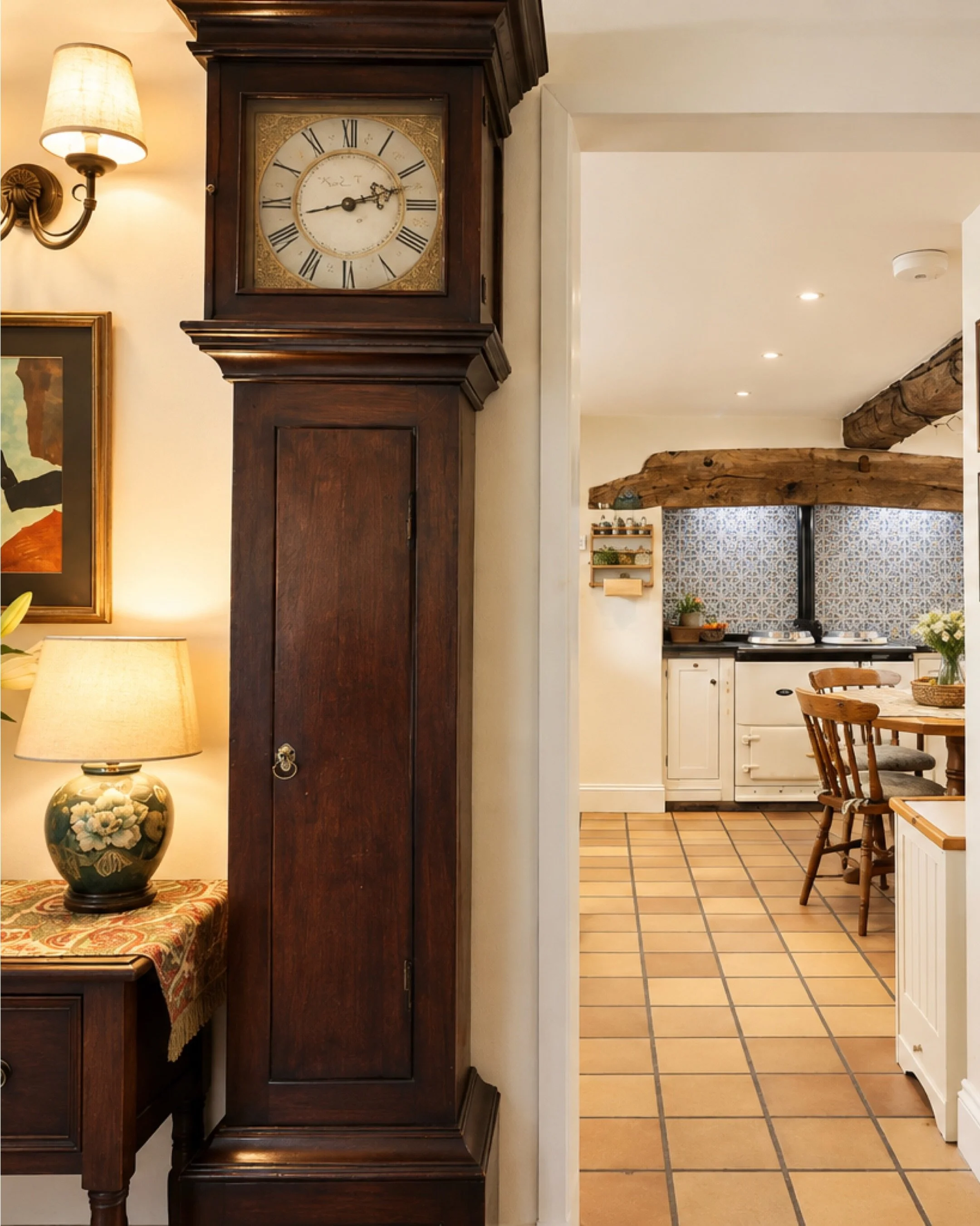 Church End House, Chipping Warden📍
 
A beautiful five-bedroom period stone house, combining original character with versatile family living.
 
From exposed beams and inglenook fireplaces to an Aga kitchen and log-burning stoves, Church End House is 