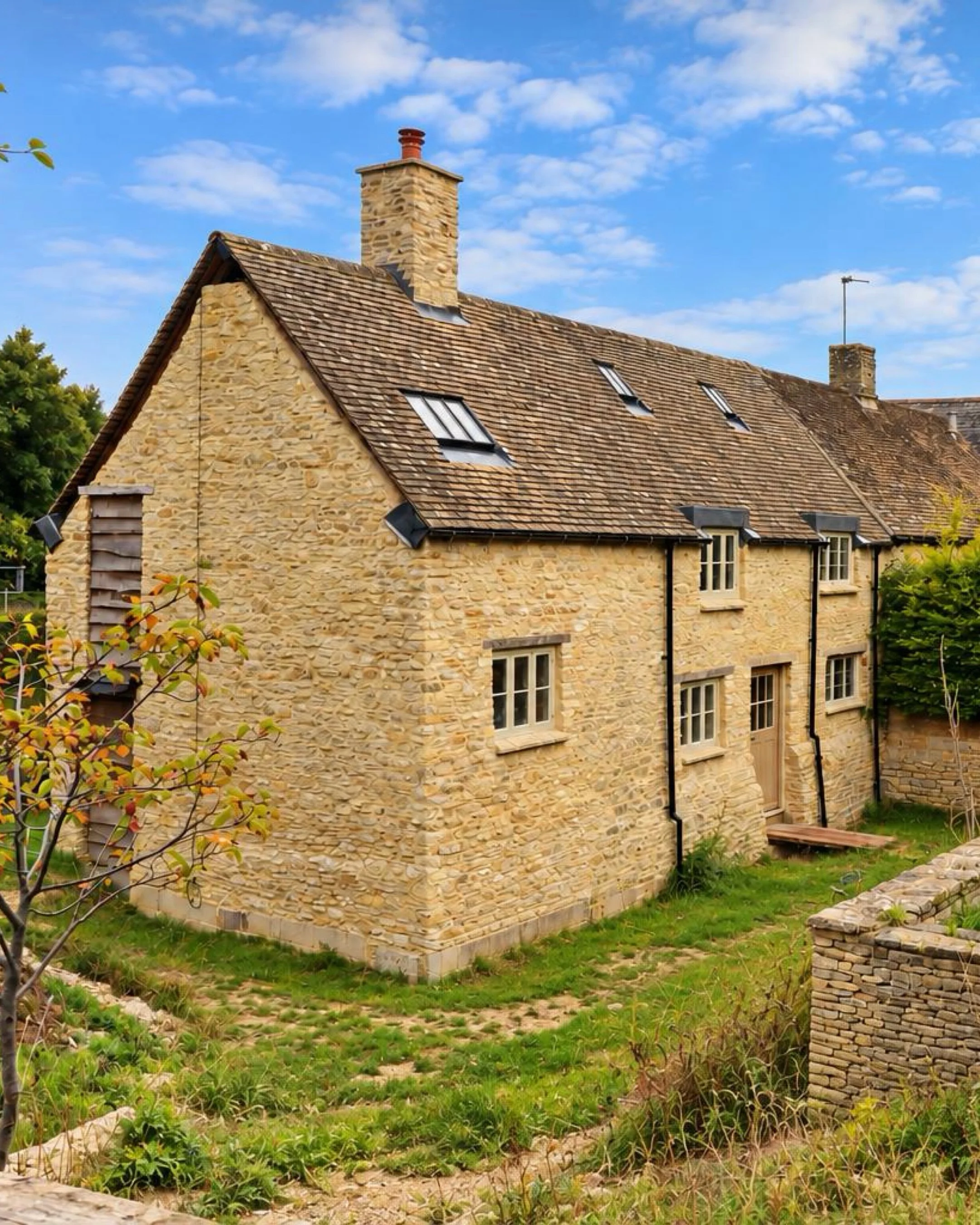 A rare opportunity to create a stunning rural retreat 🌿

Set within 4 acres of beautiful countryside in Leafield, this characterful period cottage offers thoughtfully renovated interiors, planning permission for significant extension, and two outbui