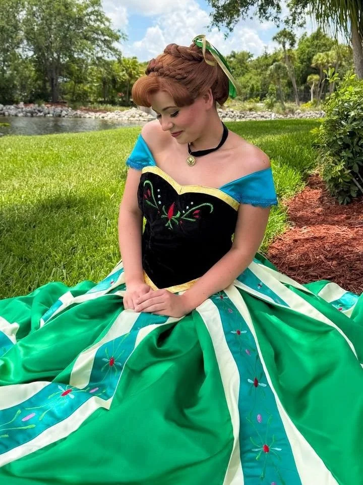 ✨👑 Ready to treat your little princess like royalty? Dive into a magical world of shimmering tiaras and sparkling makeovers! 🎉✨ Book your party package with us today!