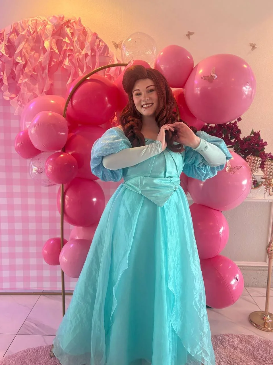 💕 &ldquo;From under the sea to your special day, Our princess is ready to bring a splash of royal magic to your celebration!&rdquo;
