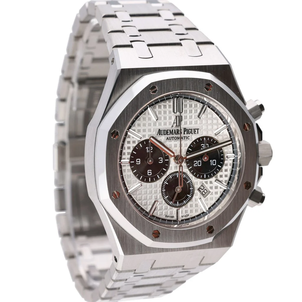 audemars piguet royal oak chronograph steel