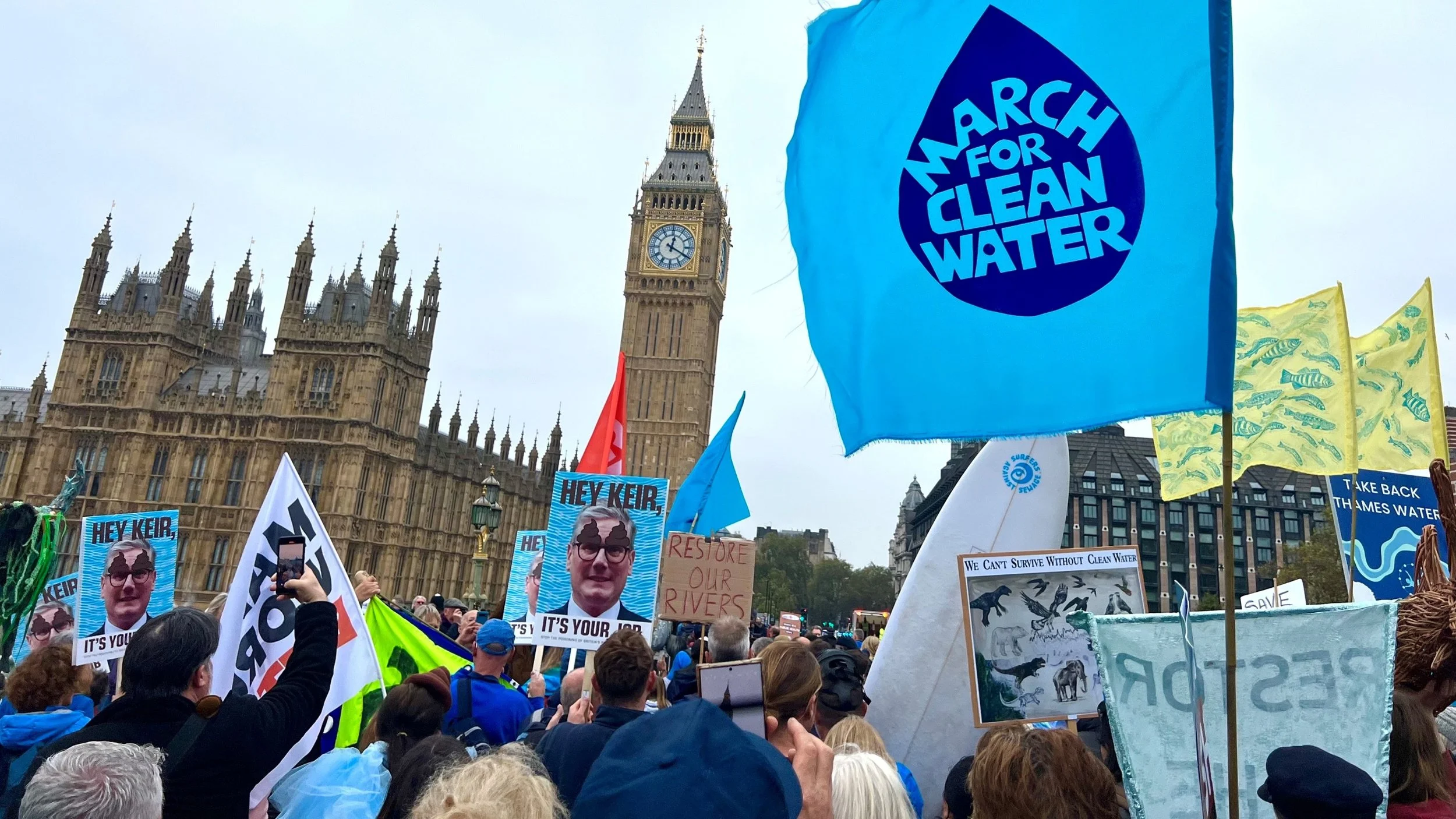 Depicting the March for Clean Water