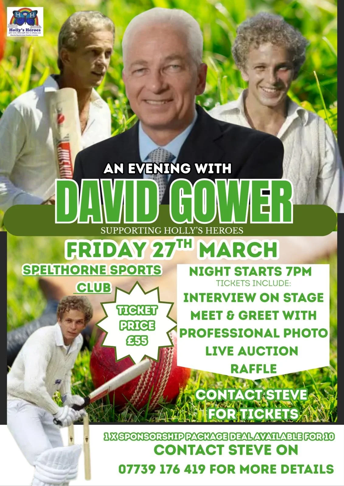 Cancelled - An Evening with David Gower ❌