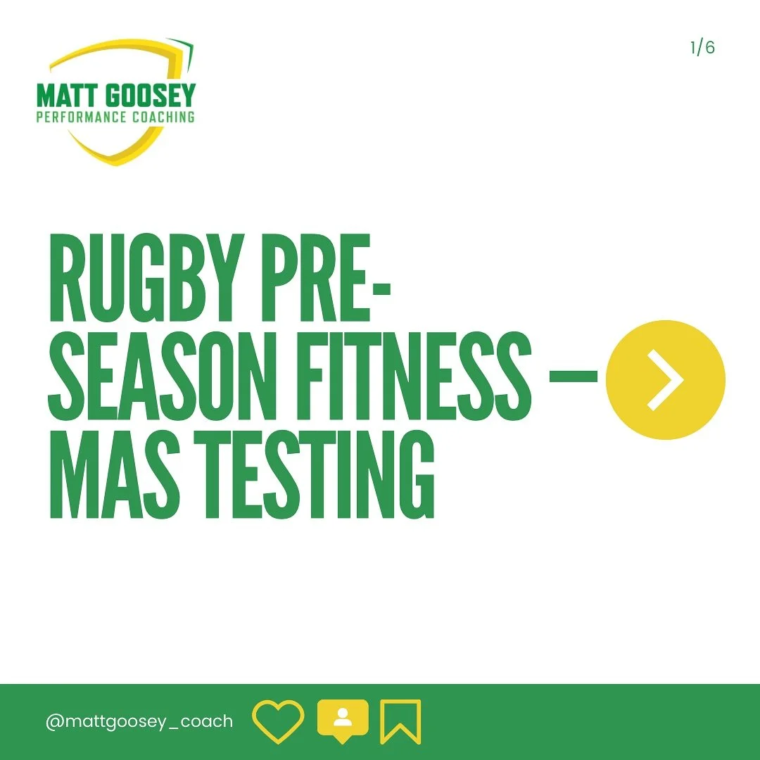 Are you dreading pre-season testing? If you haven&rsquo;t done it already, the Bronco is looming!
.
Why do we put athletes through this test and what does MAS mean?

Well quite simply MAS is a way of quantifying your fitness and so testing at the sta