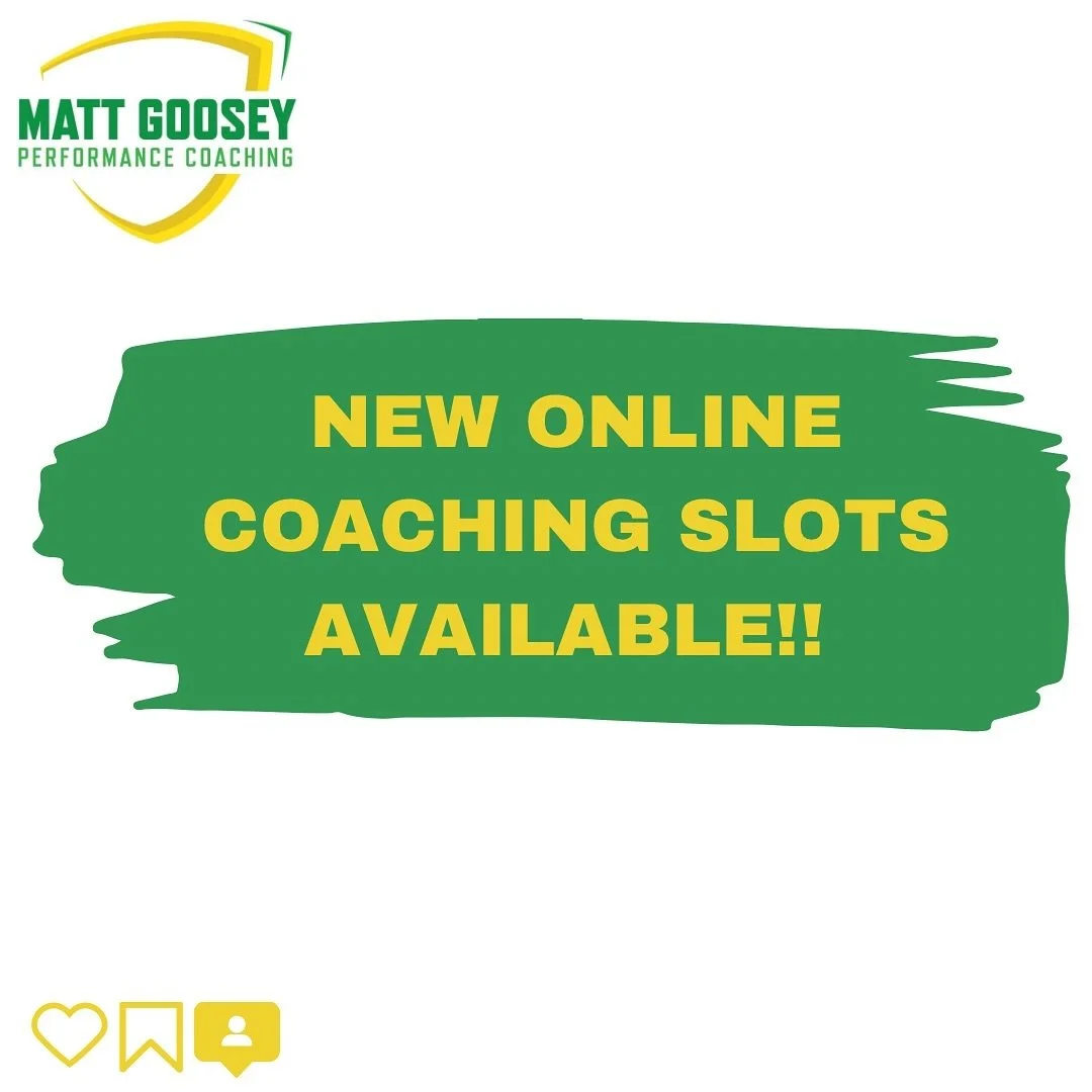 🚨2 New online coaching slots available! 🚨
.
If you&rsquo;re a rugby player looking to improve over the off season, or an American football player wanting to add something to their current in-season trainings you need to make the most of this and ge