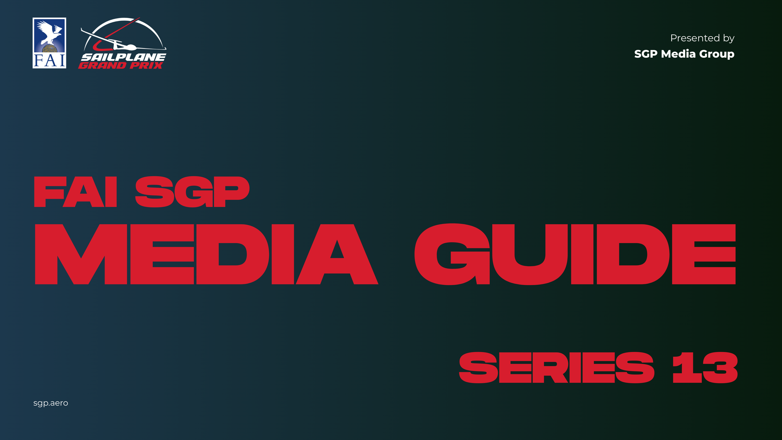 FAI Sailplane Grand Prix Launches Global Media Alliance and Releases Official Media Guide